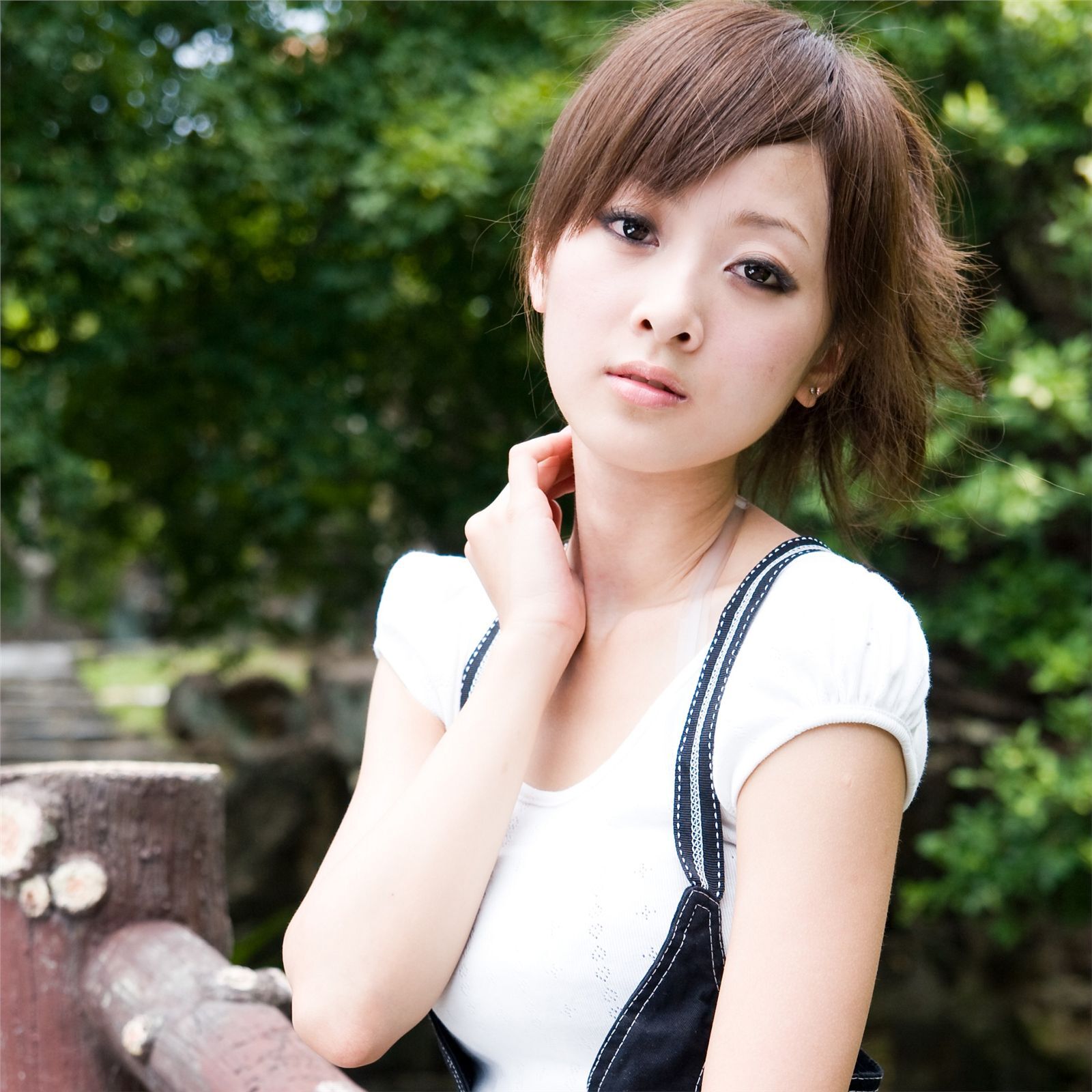 台湾清纯美女果子MM张凯洁@雙溪公園