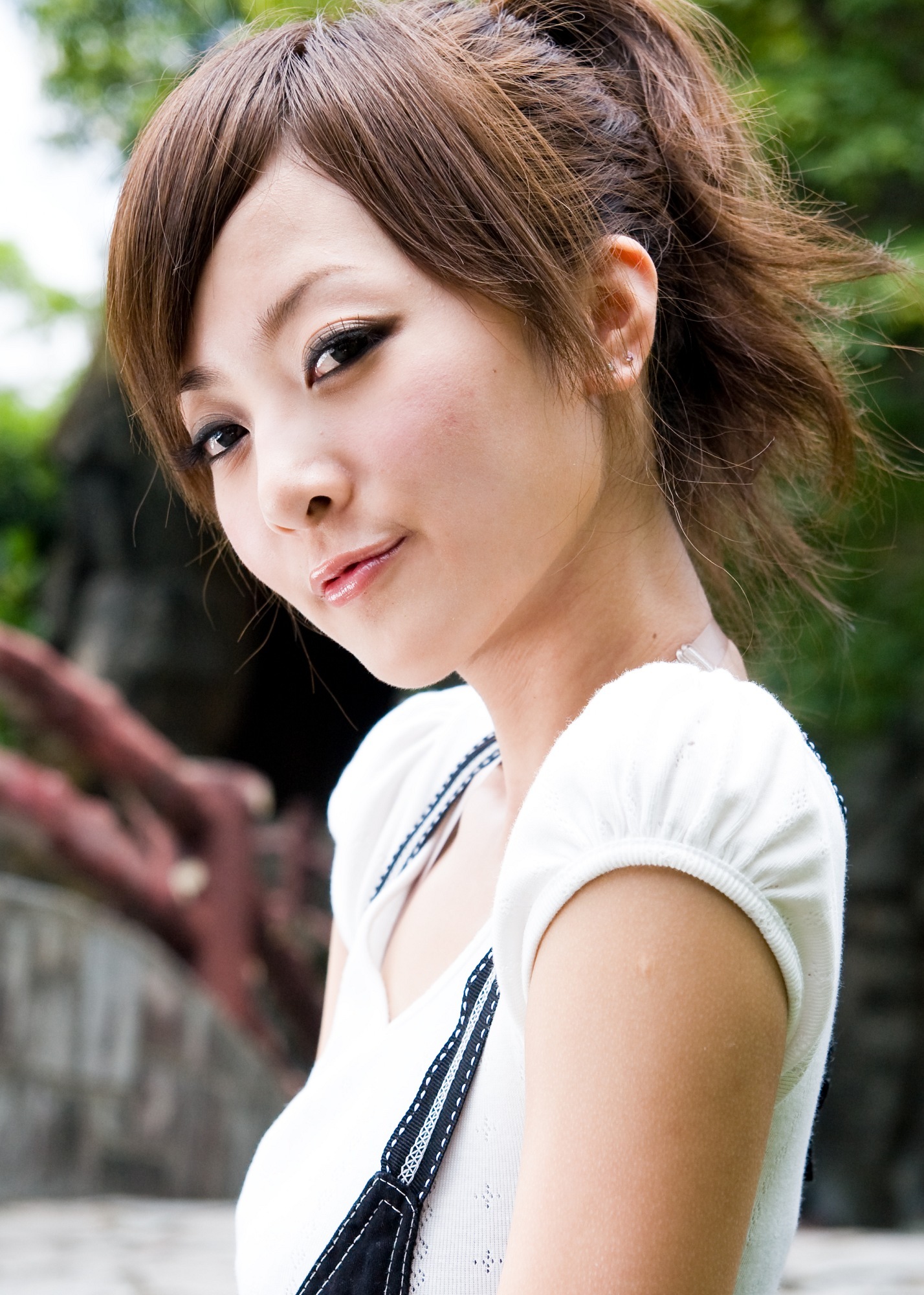 台湾清纯美女果子MM张凯洁@雙溪公園