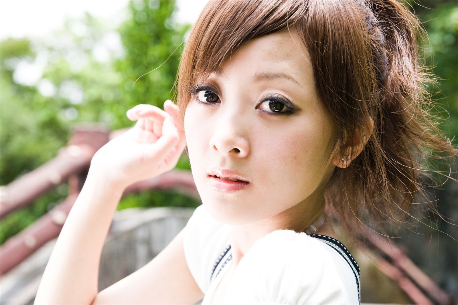 台湾清纯美女果子MM张凯洁@雙溪公園