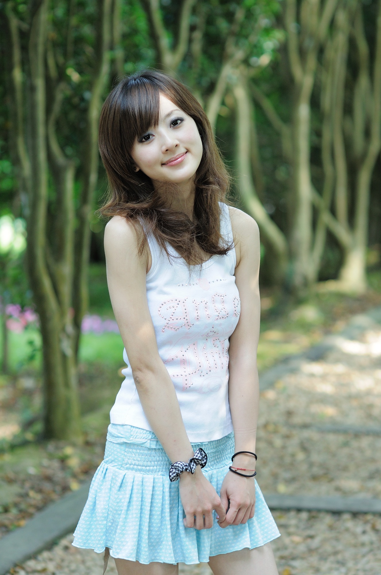 台湾清纯美女果子MM张凯洁@陽明山美軍宿舍1