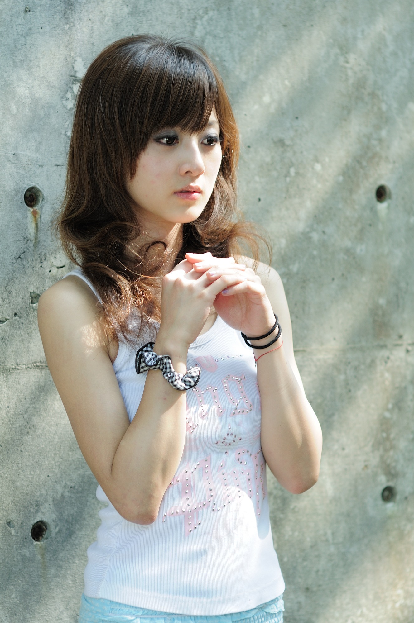 台湾清纯美女果子MM张凯洁@陽明山美軍宿舍1