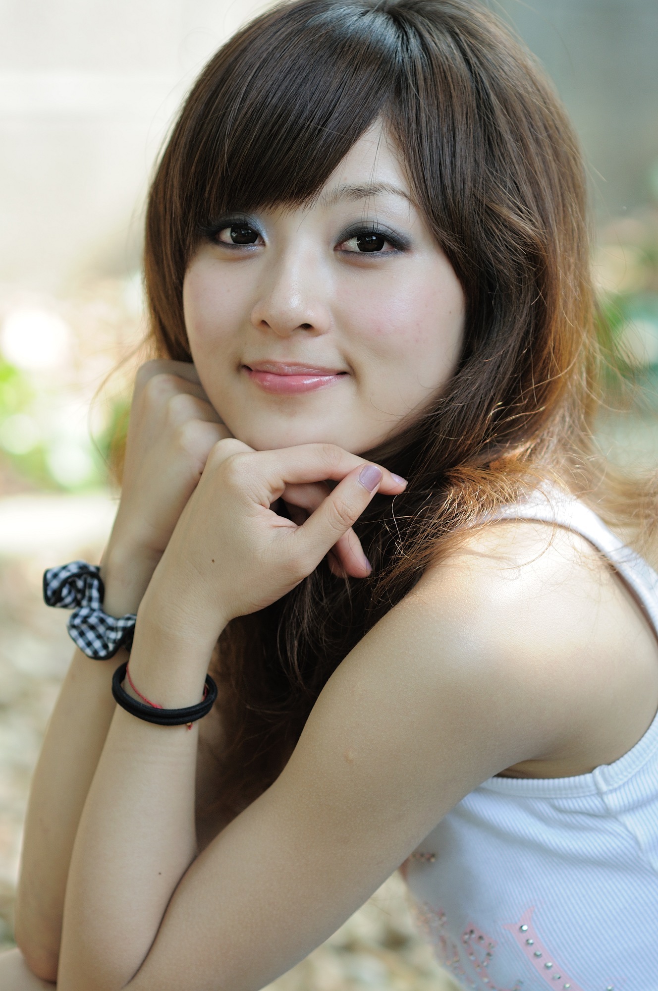 台湾清纯美女果子MM张凯洁@陽明山美軍宿舍1