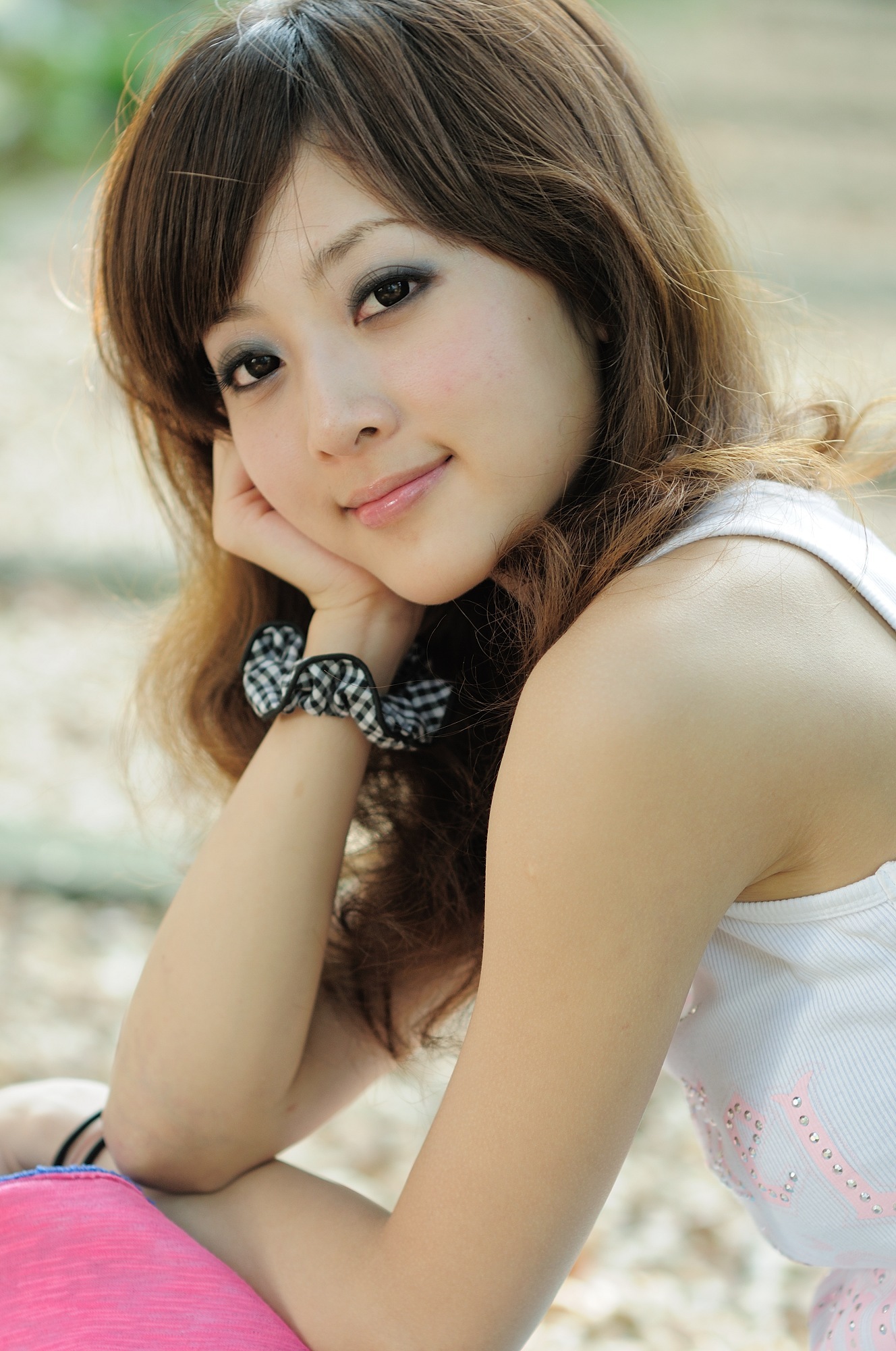 台湾清纯美女果子MM张凯洁@陽明山美軍宿舍1