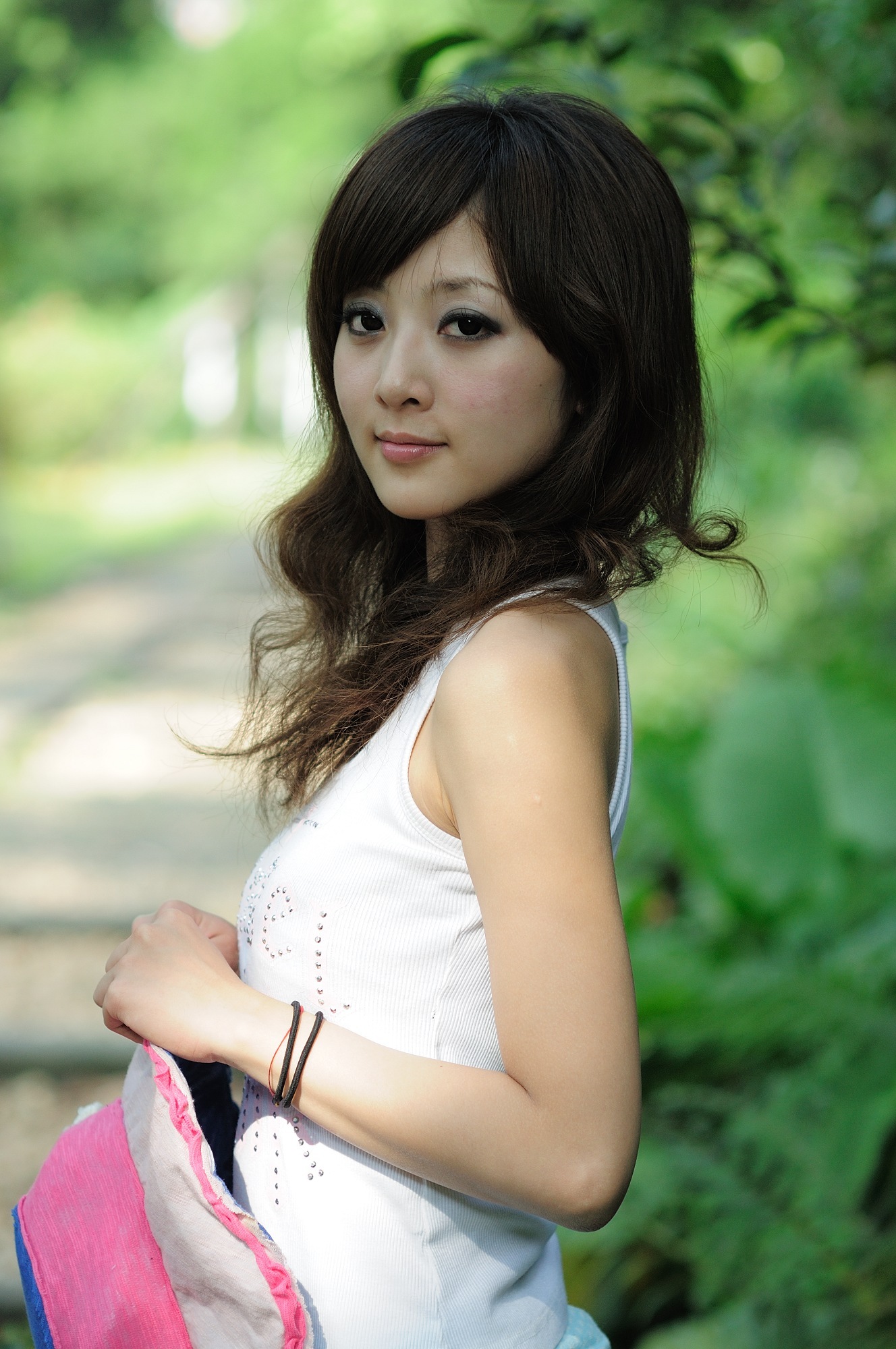 台湾清纯美女果子MM张凯洁@陽明山美軍宿舍1