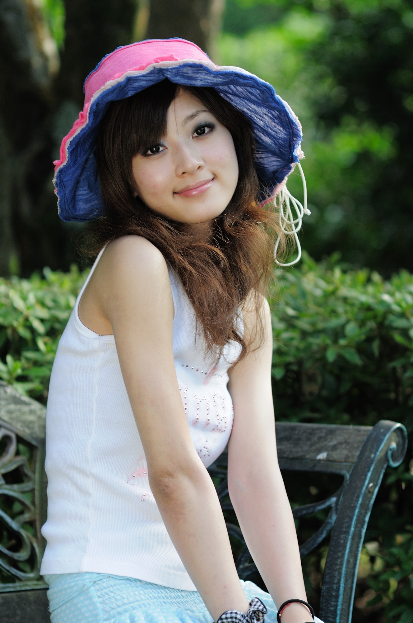 台湾清纯美女果子MM张凯洁@陽明山美軍宿舍1