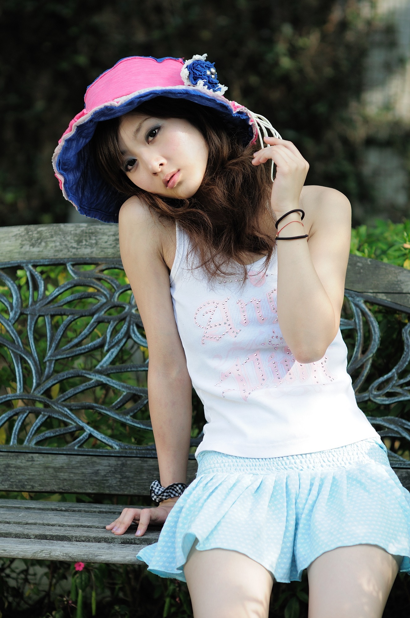 台湾清纯美女果子MM张凯洁@陽明山美軍宿舍1