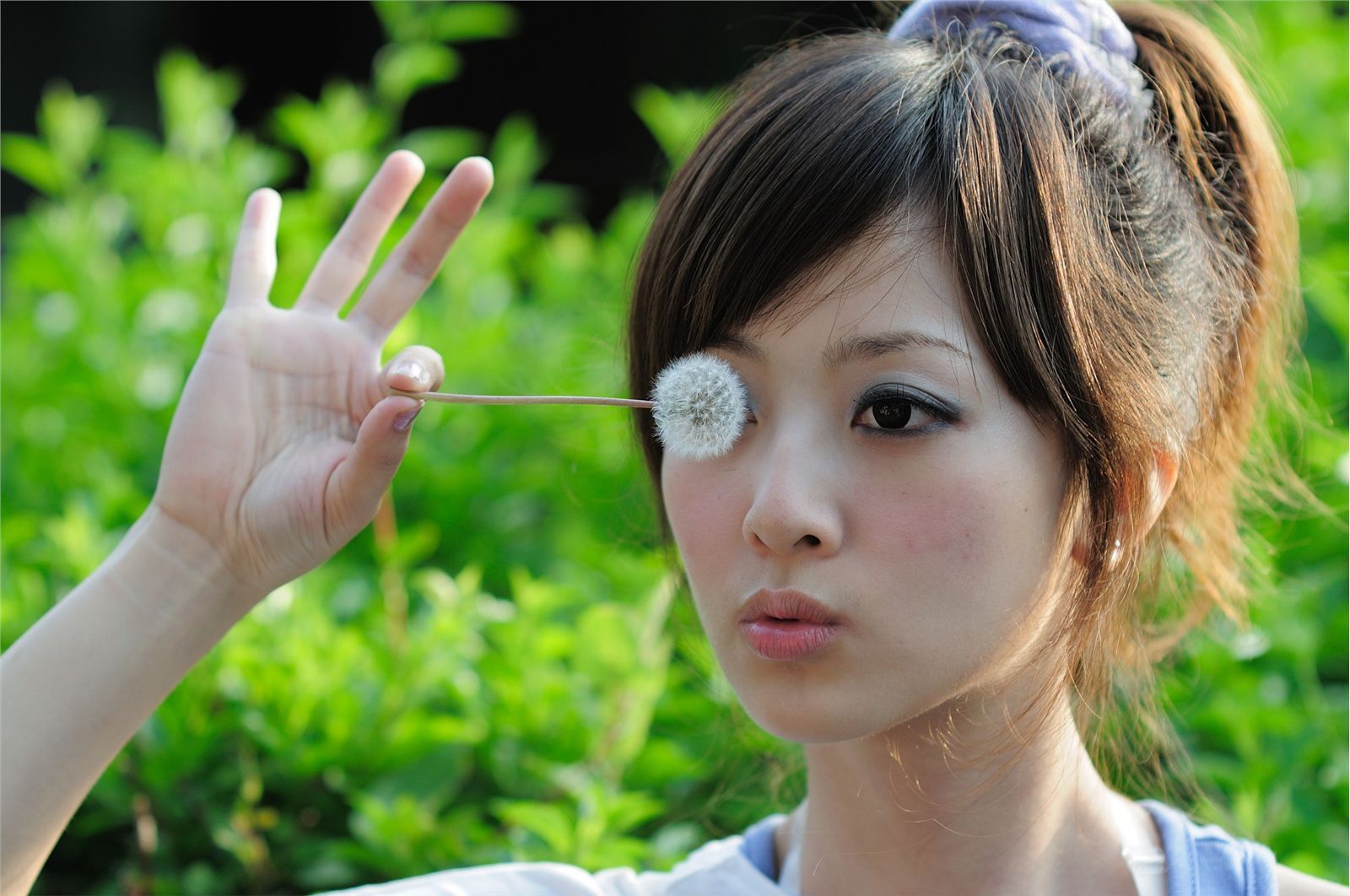 台湾清纯美女果子MM张凯洁@陽明山美軍宿舍1