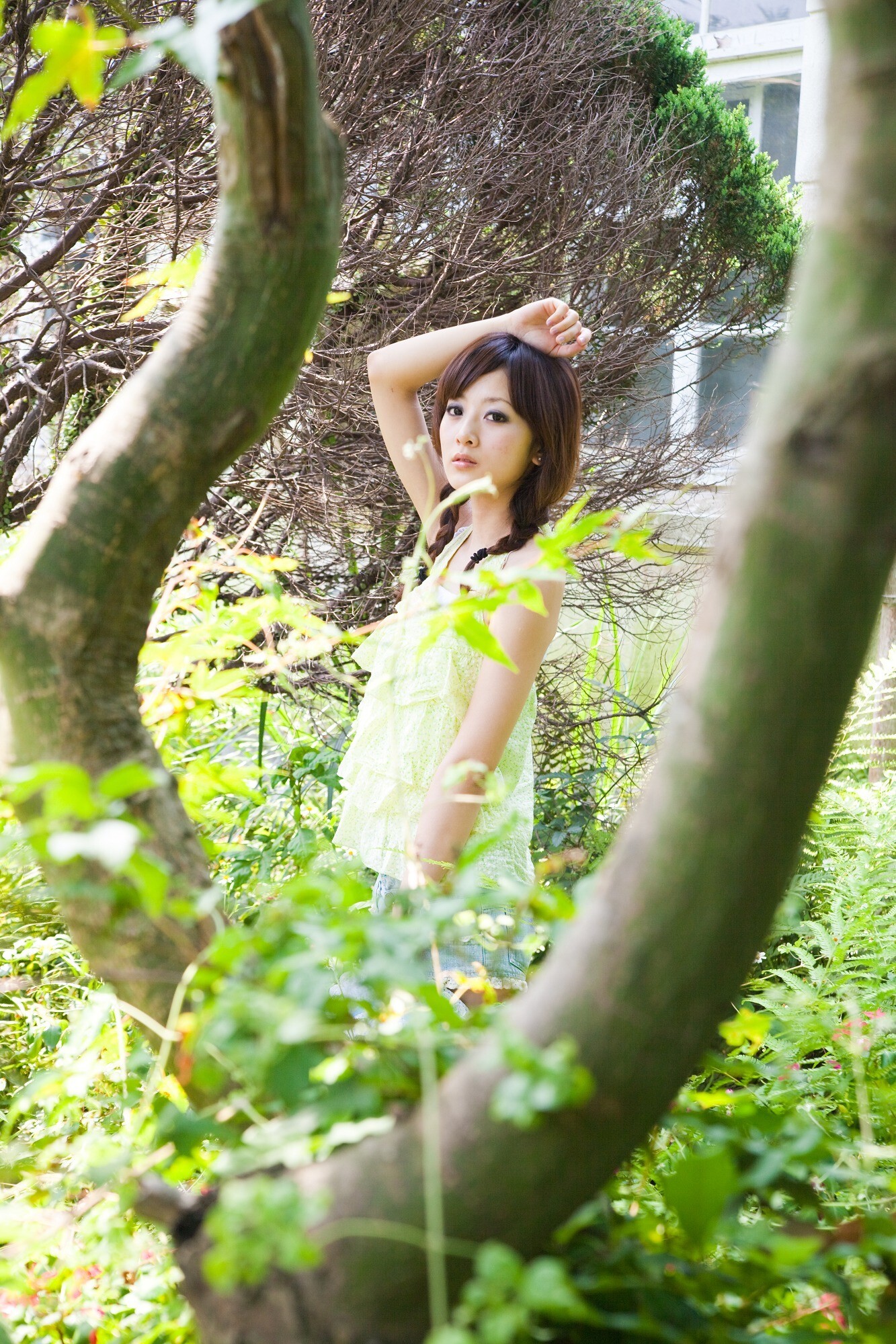 台湾清纯美女果子MM张凯洁@陽明山美軍宿舍2