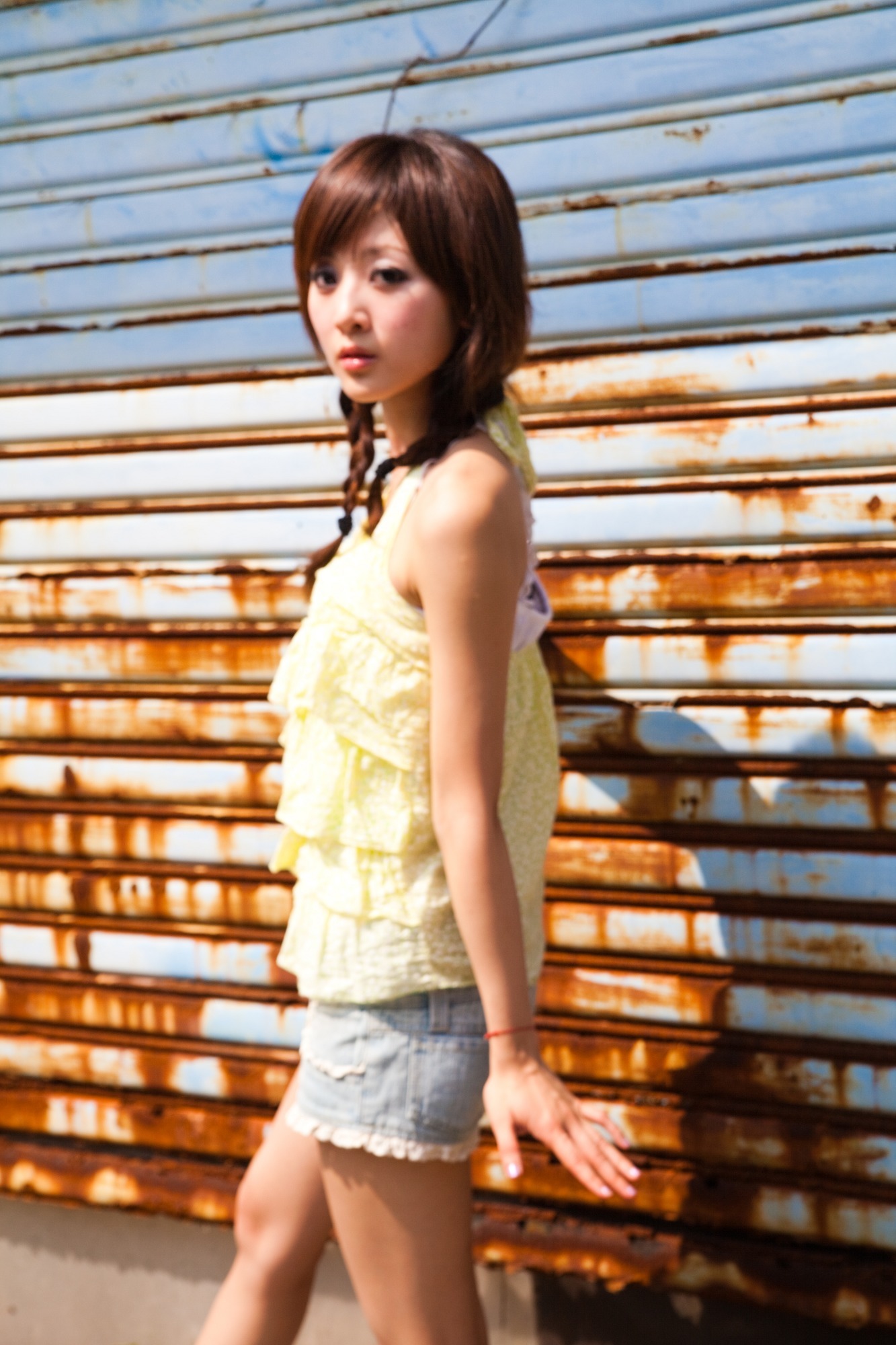 台湾清纯美女果子MM张凯洁@陽明山美軍宿舍2