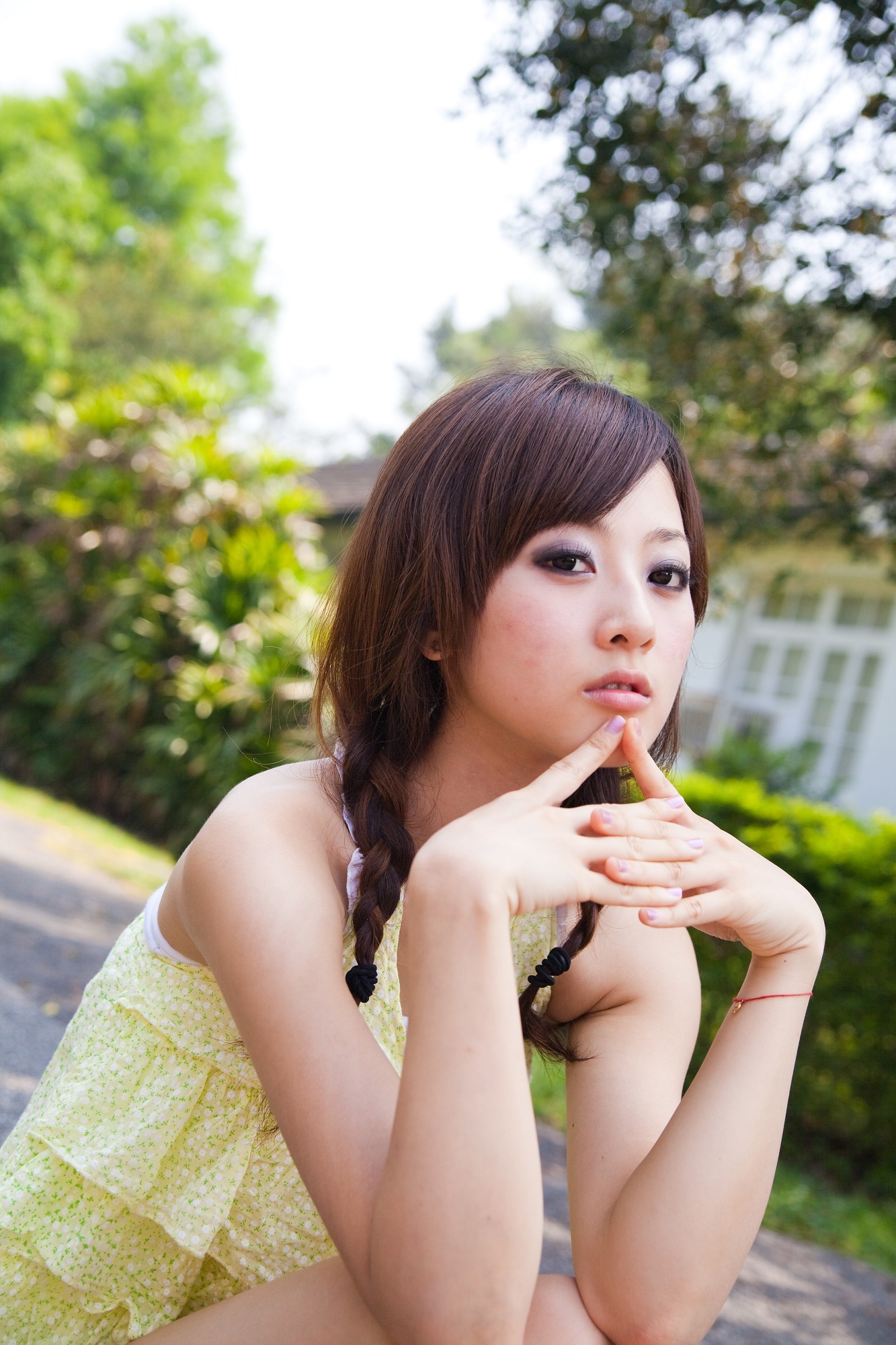 台湾清纯美女果子MM张凯洁@陽明山美軍宿舍2