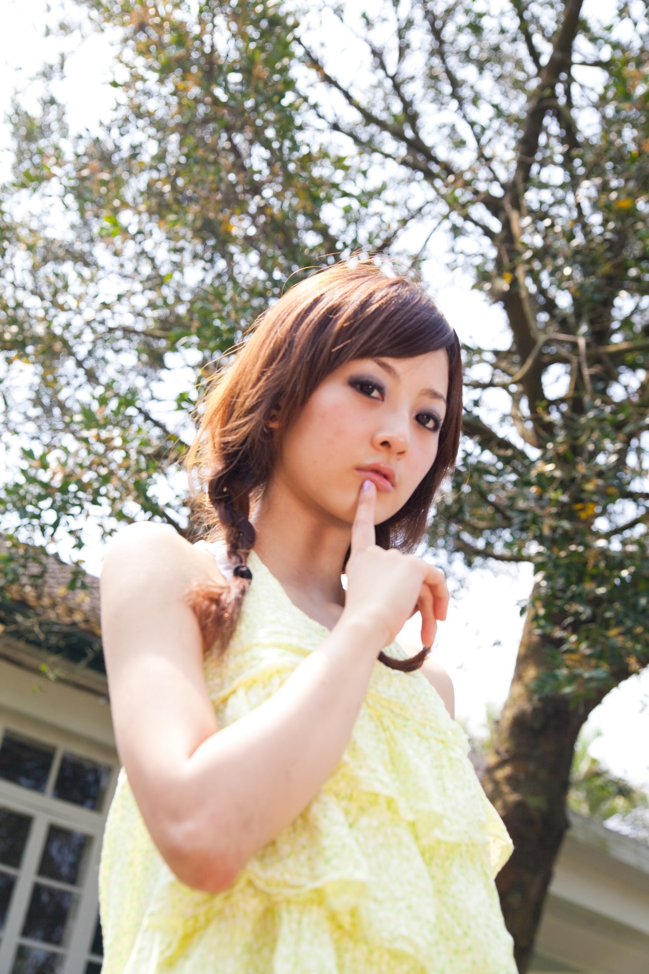 台湾清纯美女果子MM张凯洁@陽明山美軍宿舍2