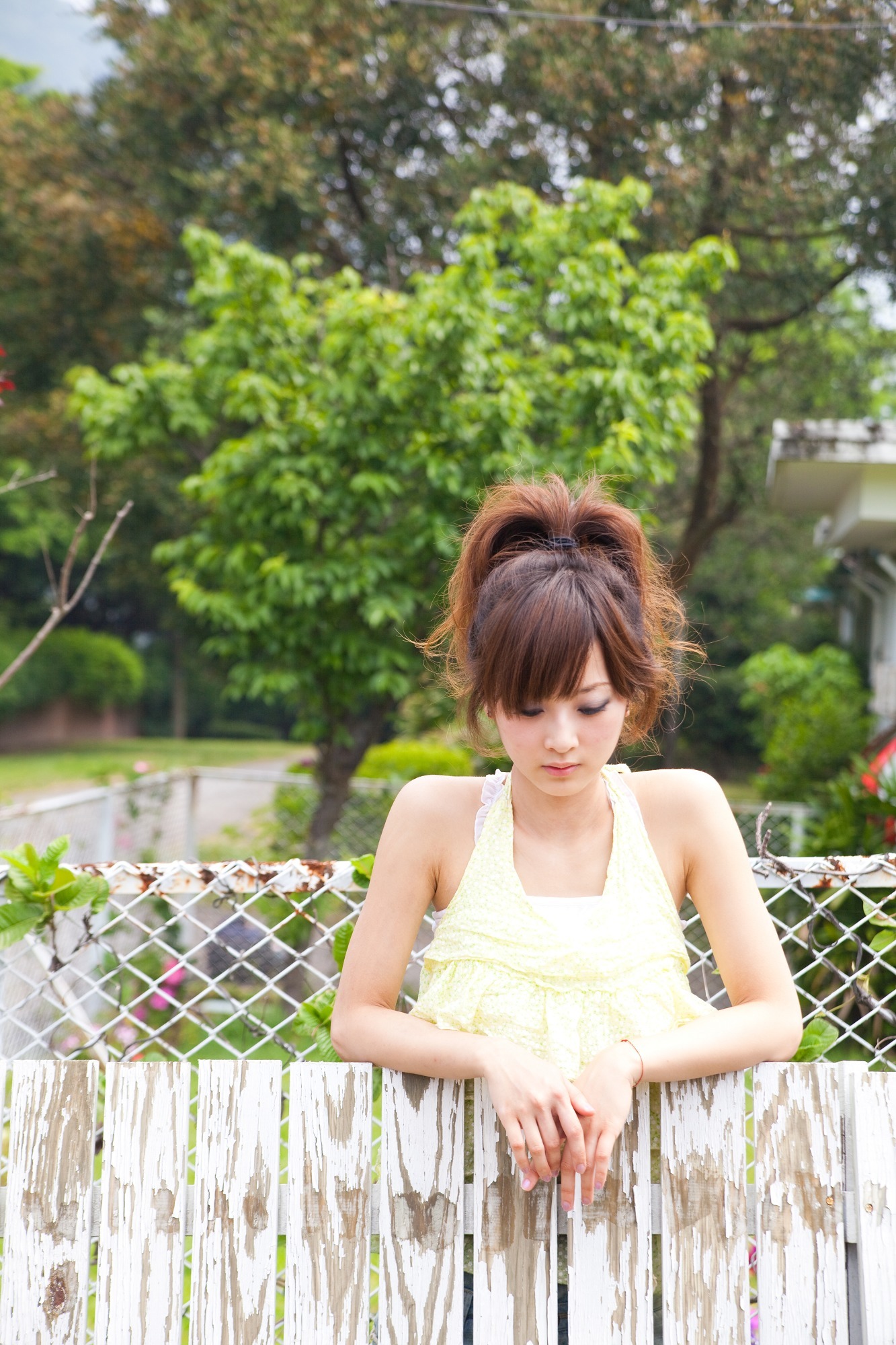 台湾清纯美女果子MM张凯洁@陽明山美軍宿舍2