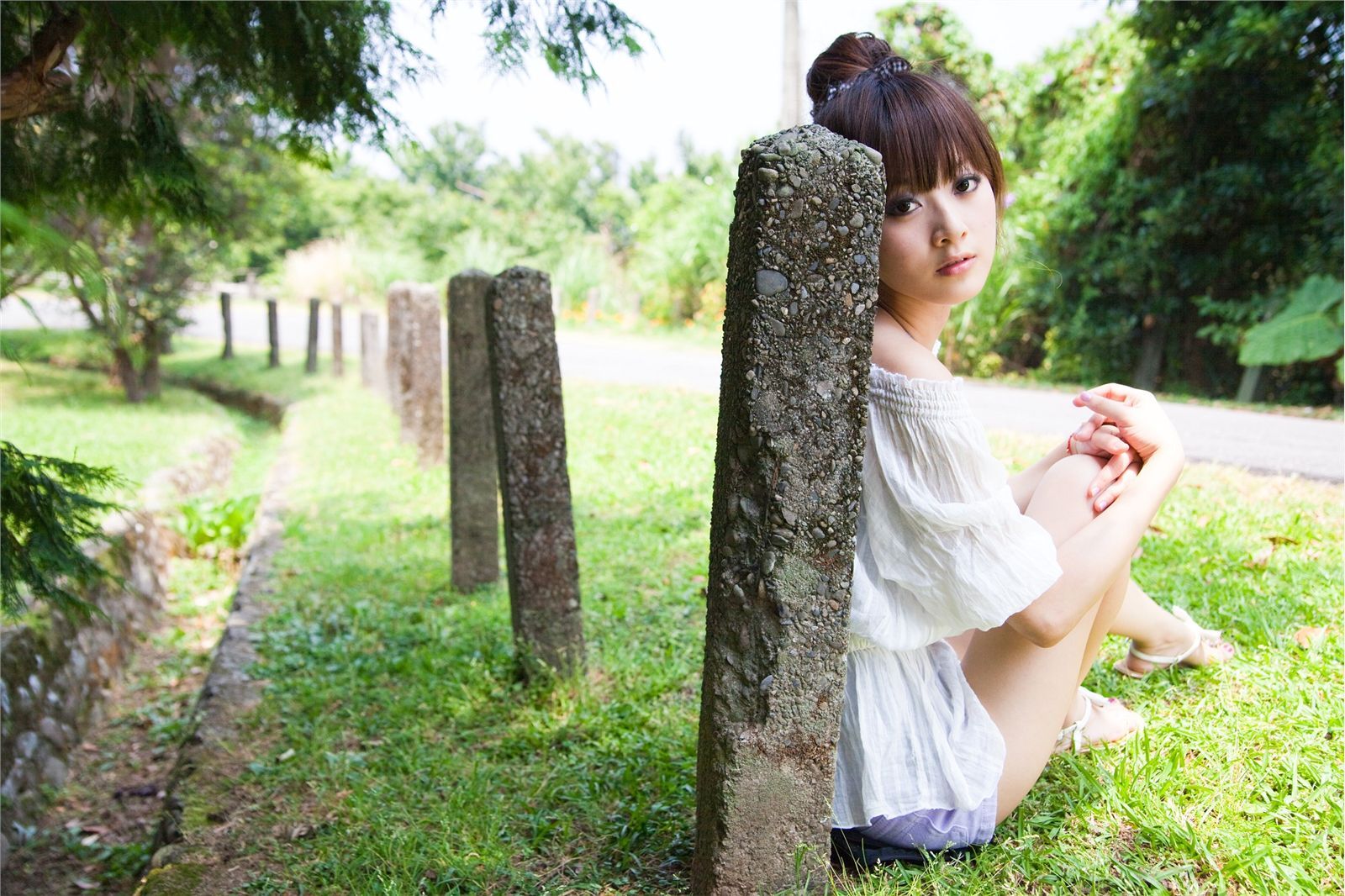 台湾清纯美女果子MM张凯洁@陽明山美軍宿舍2