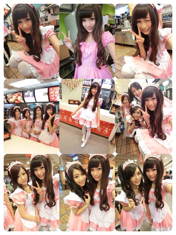 麦当劳最美店员张楚珊写真自拍