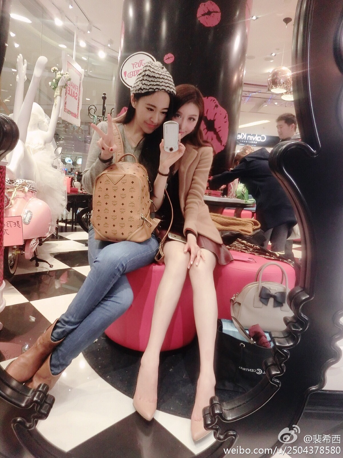 性感豪乳车模 - 裴希西 黑丝长腿姐姐 1