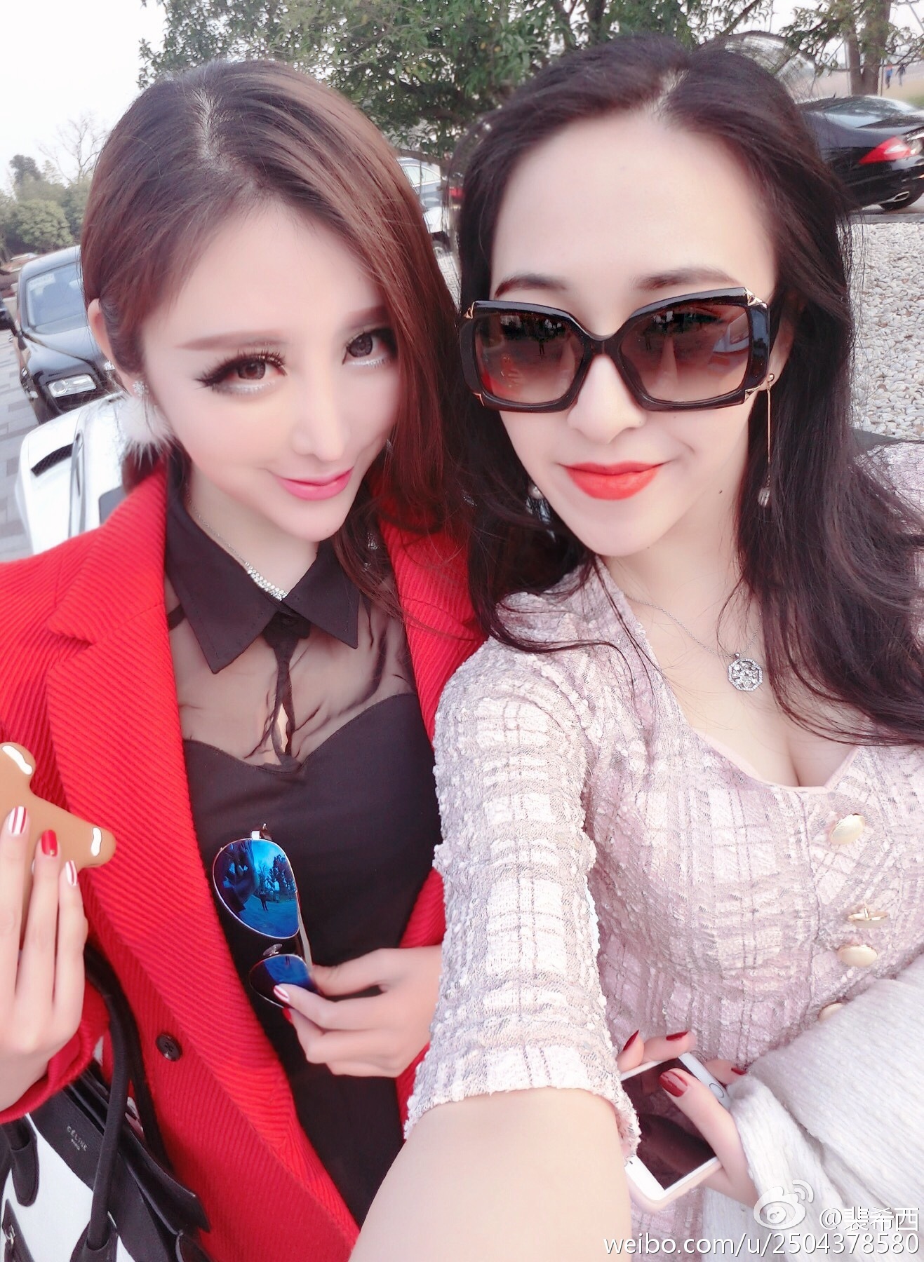 性感豪乳车模 - 裴希西 黑丝长腿姐姐 1