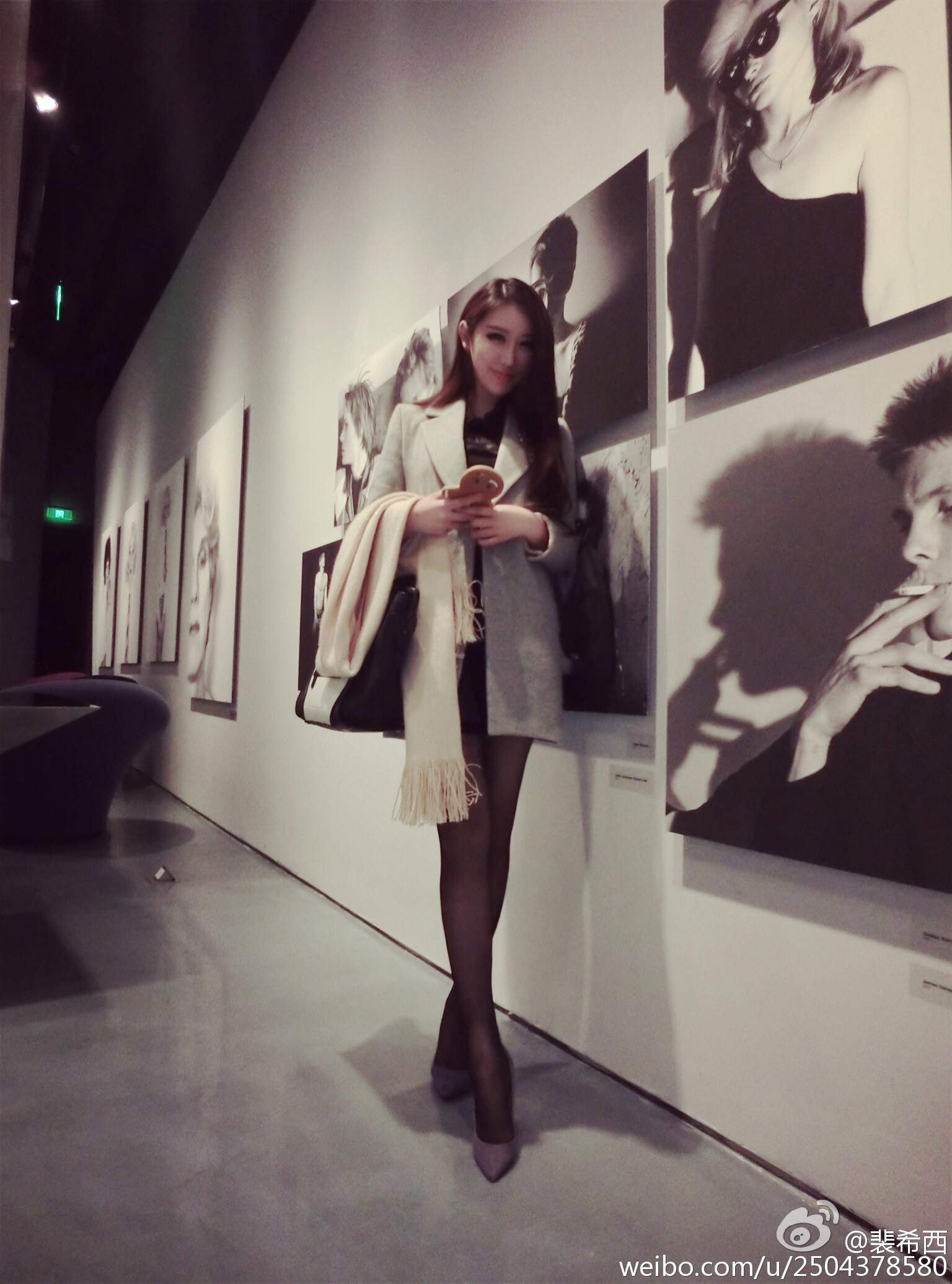 性感豪乳车模 - 裴希西 黑丝长腿姐姐 1