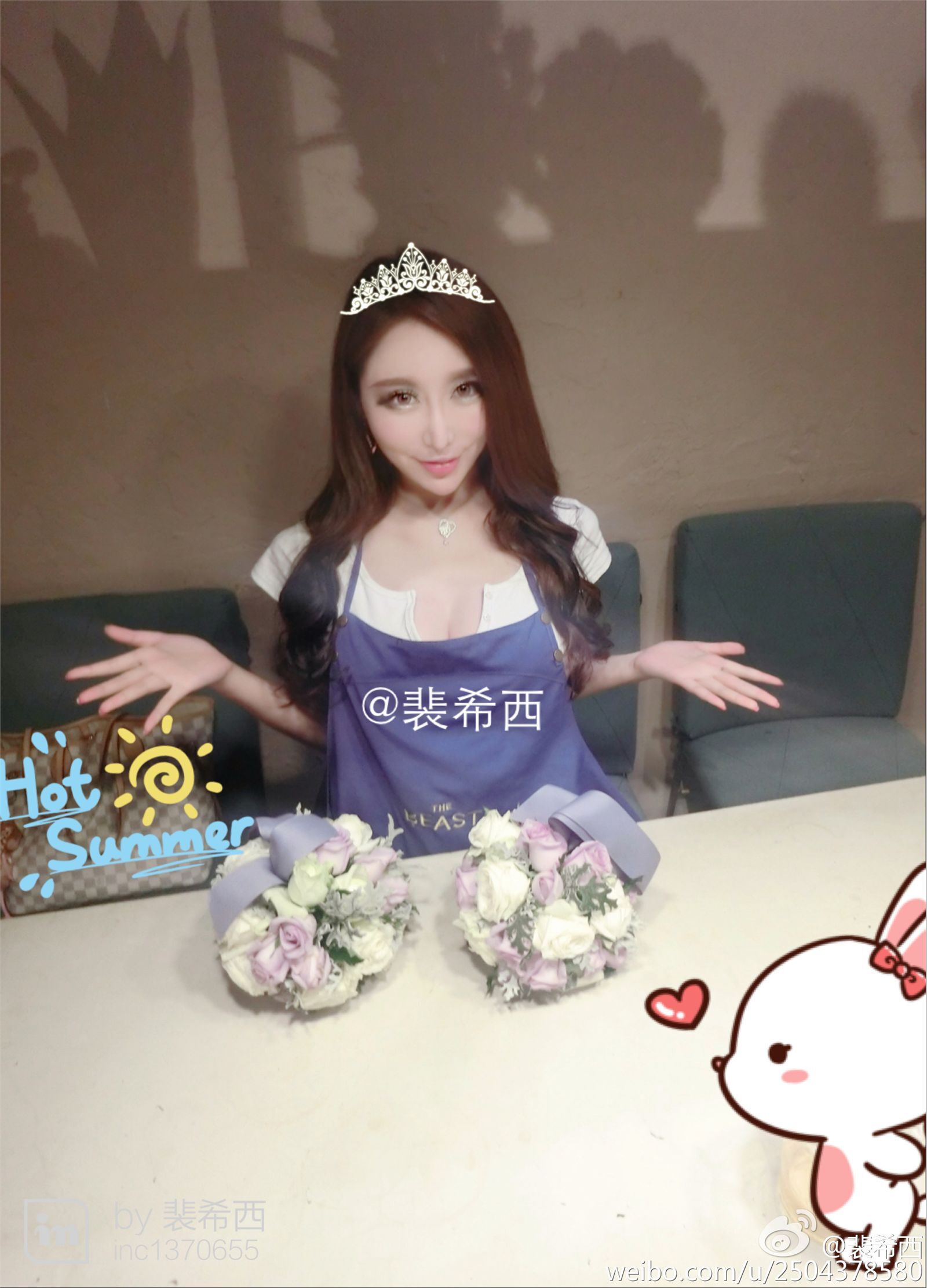 性感豪乳车模 - 裴希西 黑丝长腿姐姐 1