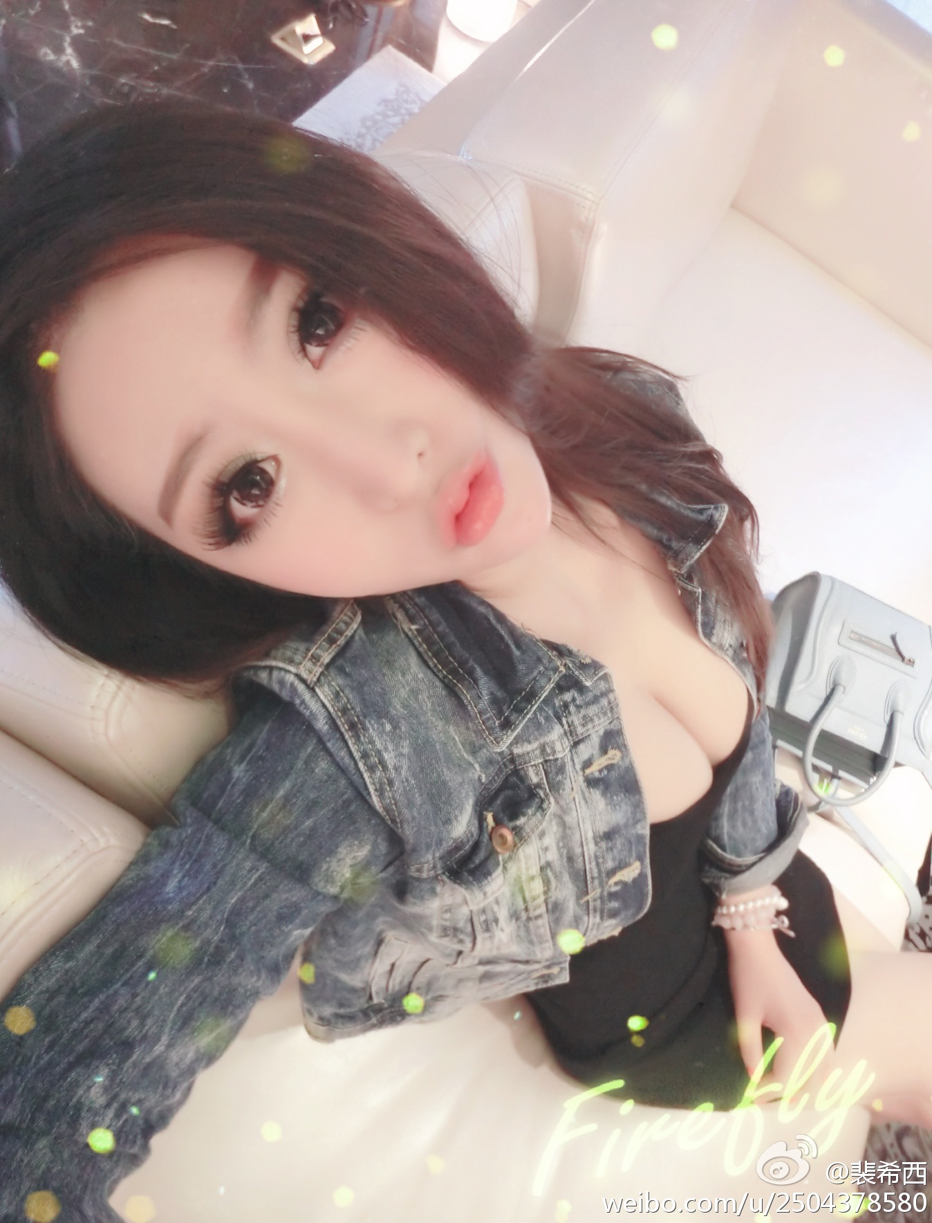 性感豪乳车模 - 裴希西 黑丝长腿姐姐 1