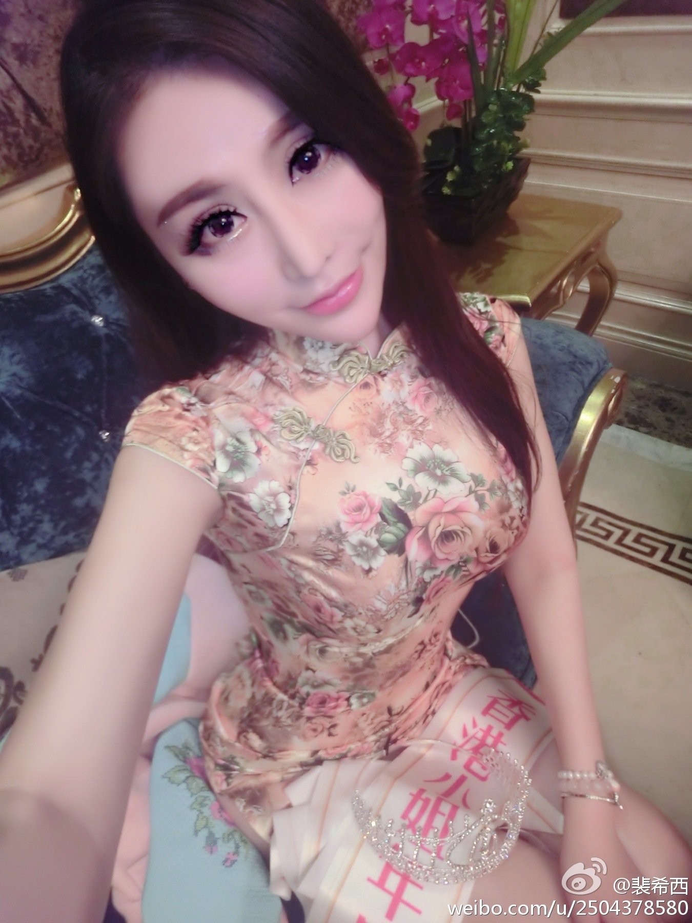 性感豪乳车模 - 裴希西 黑丝长腿姐姐 1