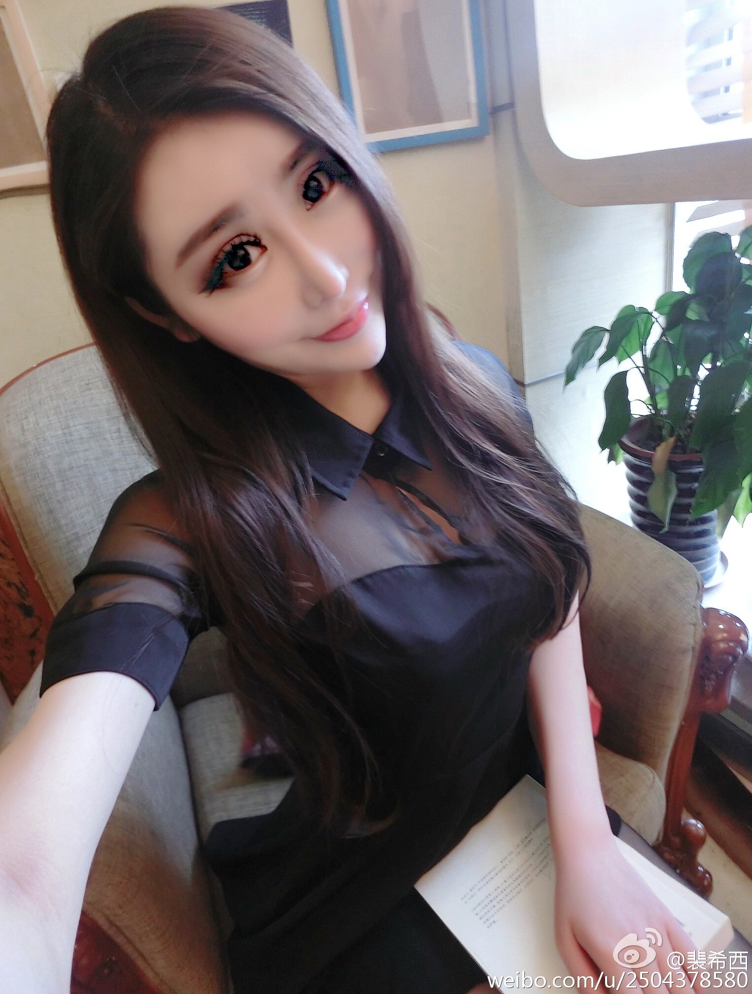 性感豪乳车模 - 裴希西 黑丝长腿姐姐 2