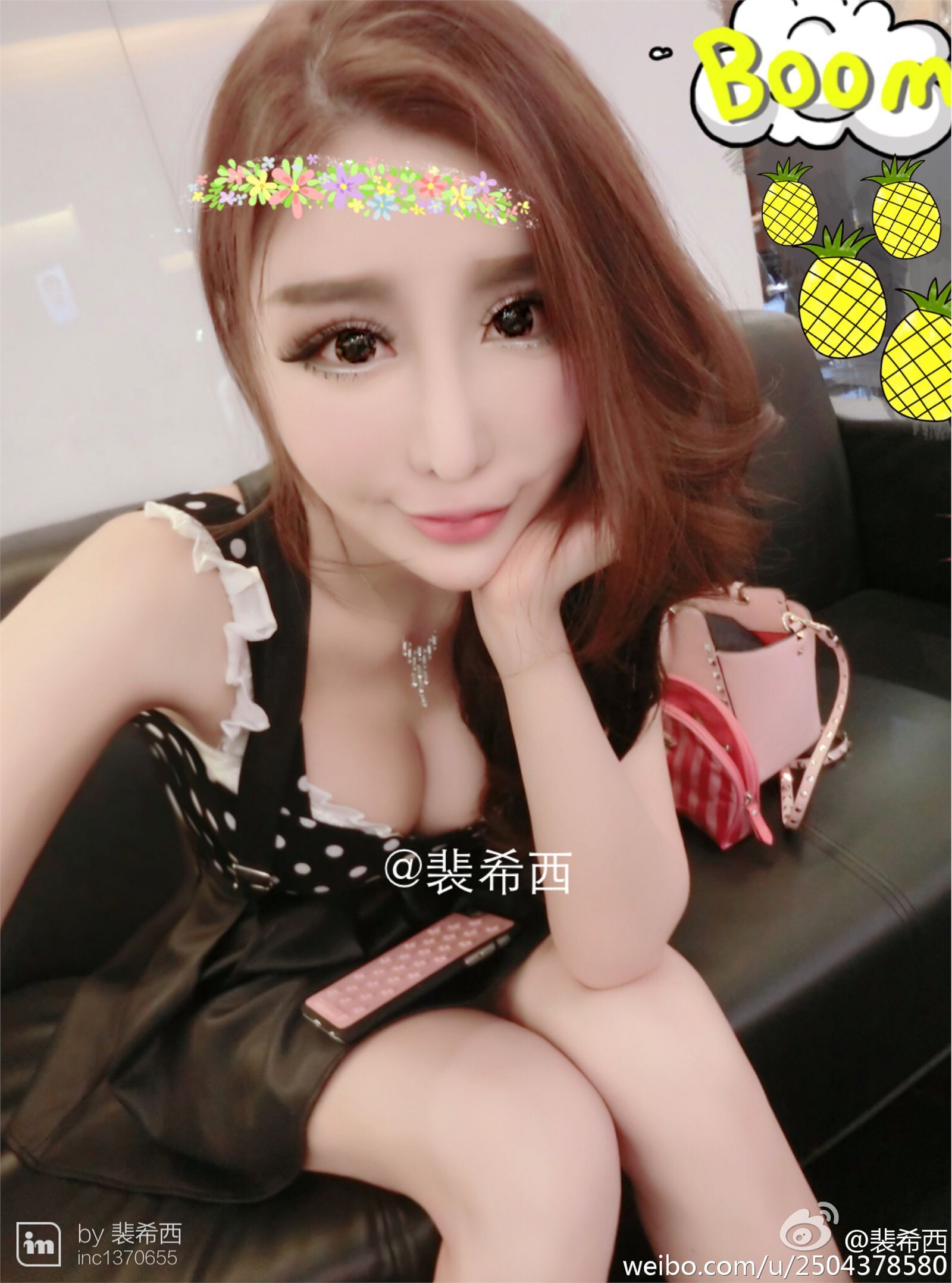 性感豪乳车模 - 裴希西 黑丝长腿姐姐 2