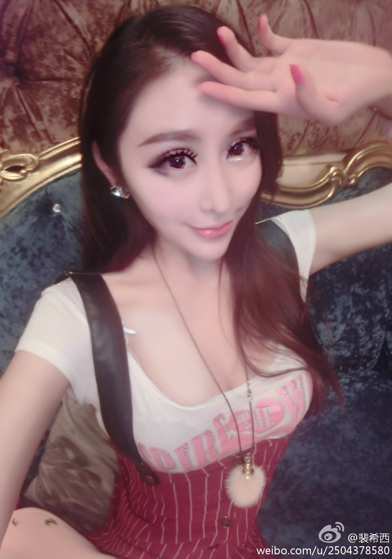 性感豪乳车模 - 裴希西 黑丝长腿姐姐 3