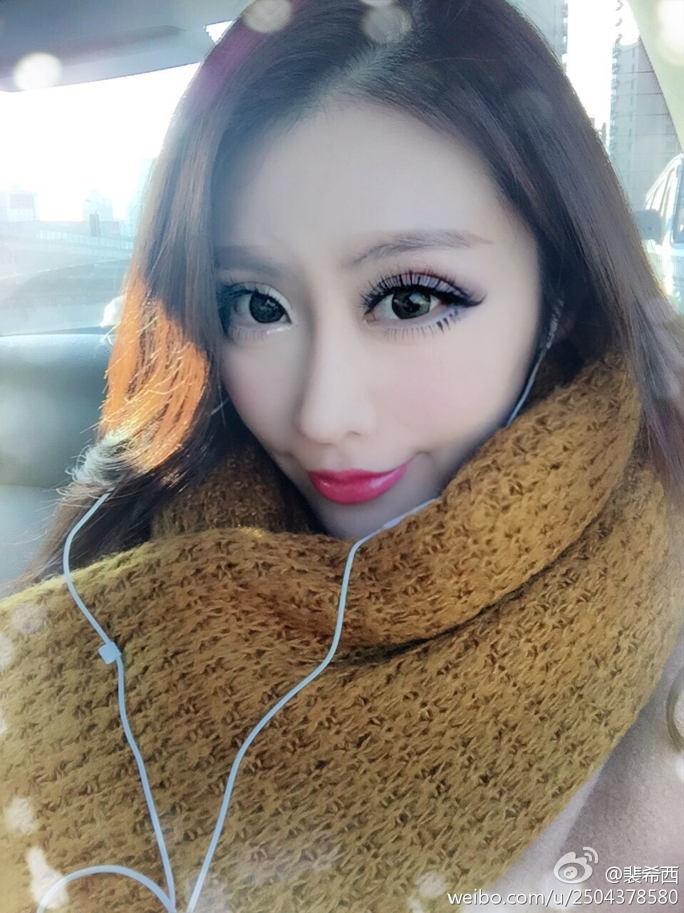 性感豪乳车模 - 裴希西 黑丝长腿姐姐 3