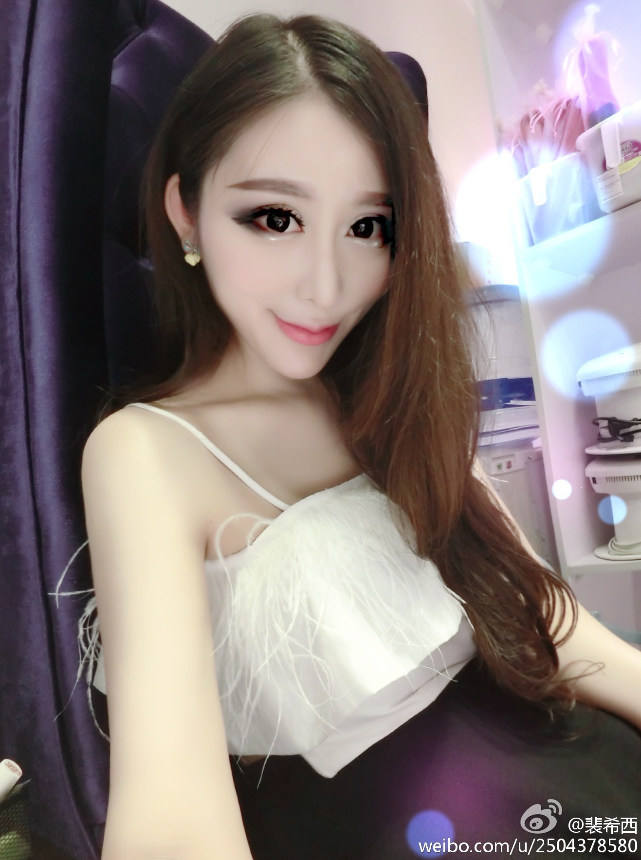 性感豪乳车模 - 裴希西 黑丝长腿姐姐 3