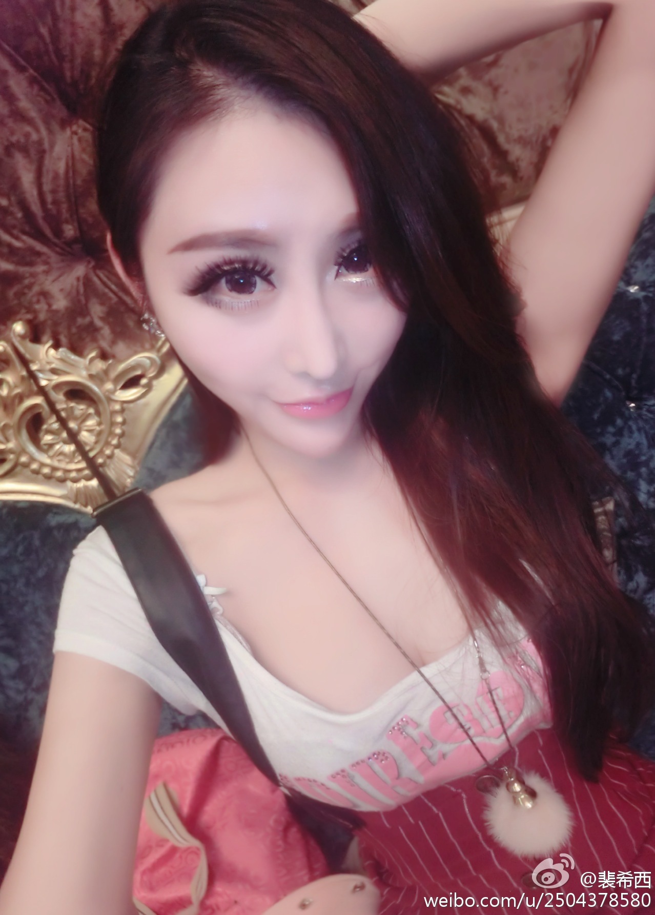 性感豪乳车模 - 裴希西 黑丝长腿姐姐 3