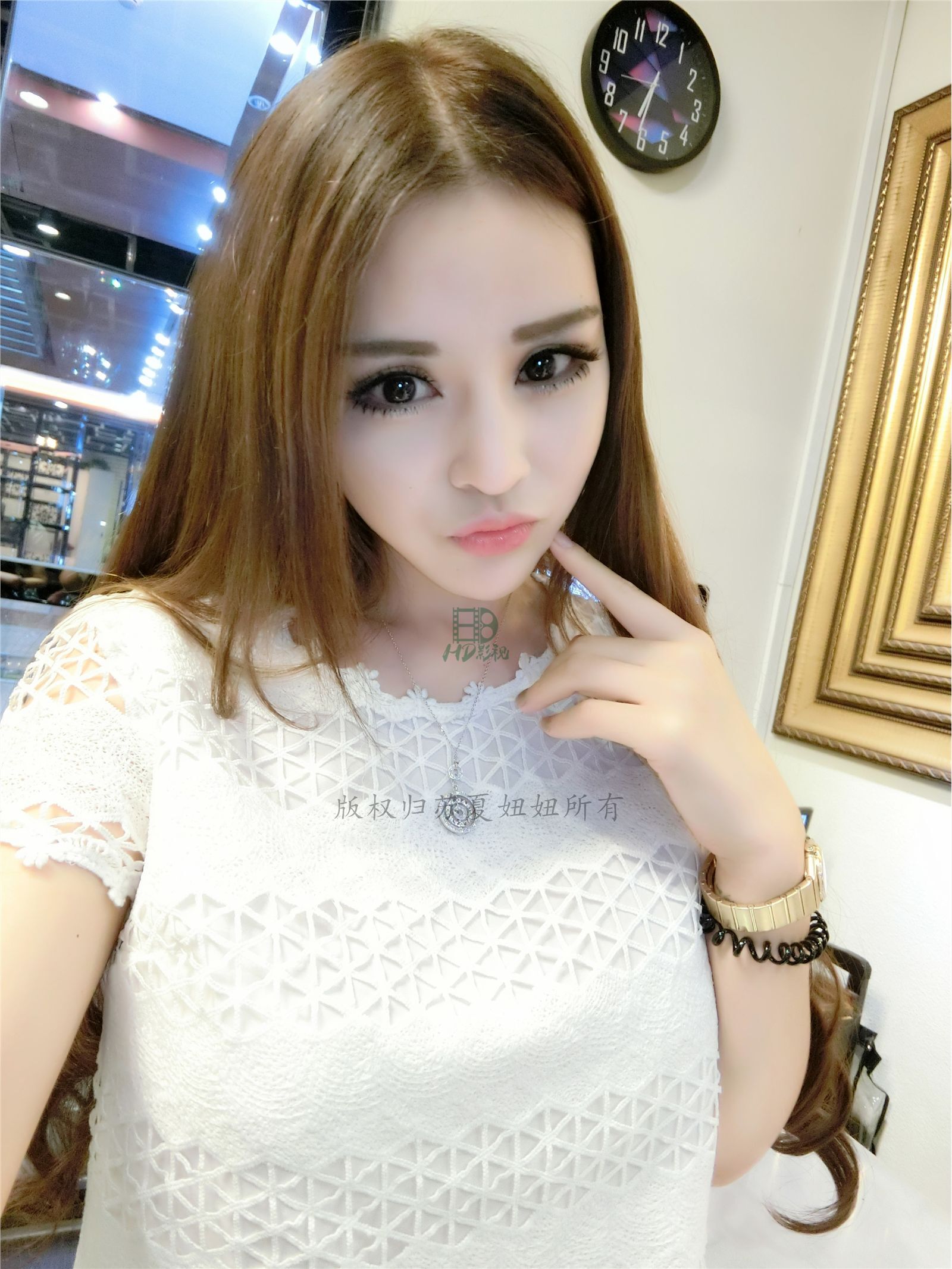 网络红人苏夏妞妞最新微博工作图集 全新苏夏