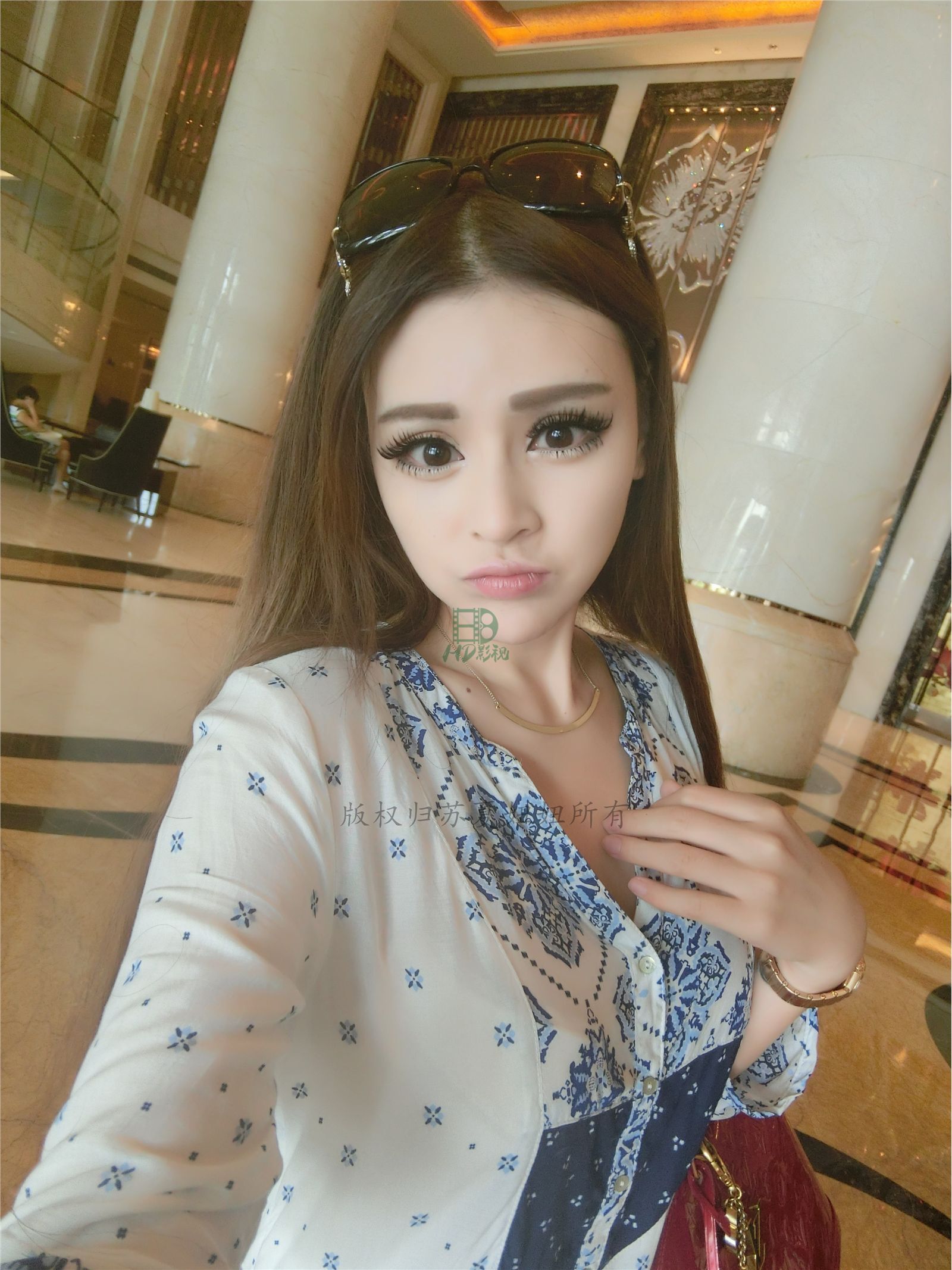 网络红人苏夏妞妞最新微博工作图集 全新苏夏