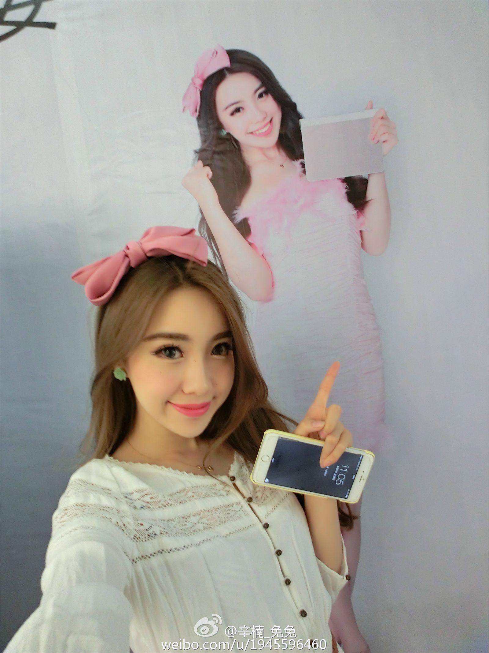 性感美女车模辛楠兔兔微博美图