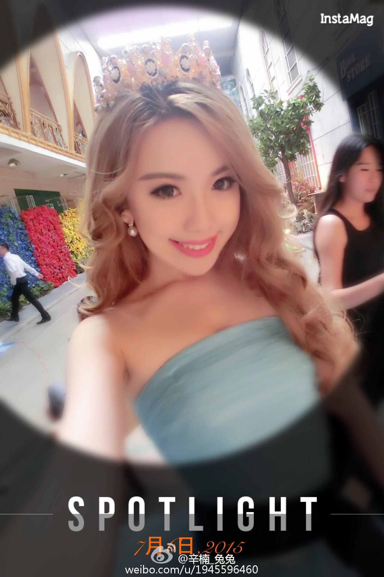 性感美女车模辛楠兔兔微博美图