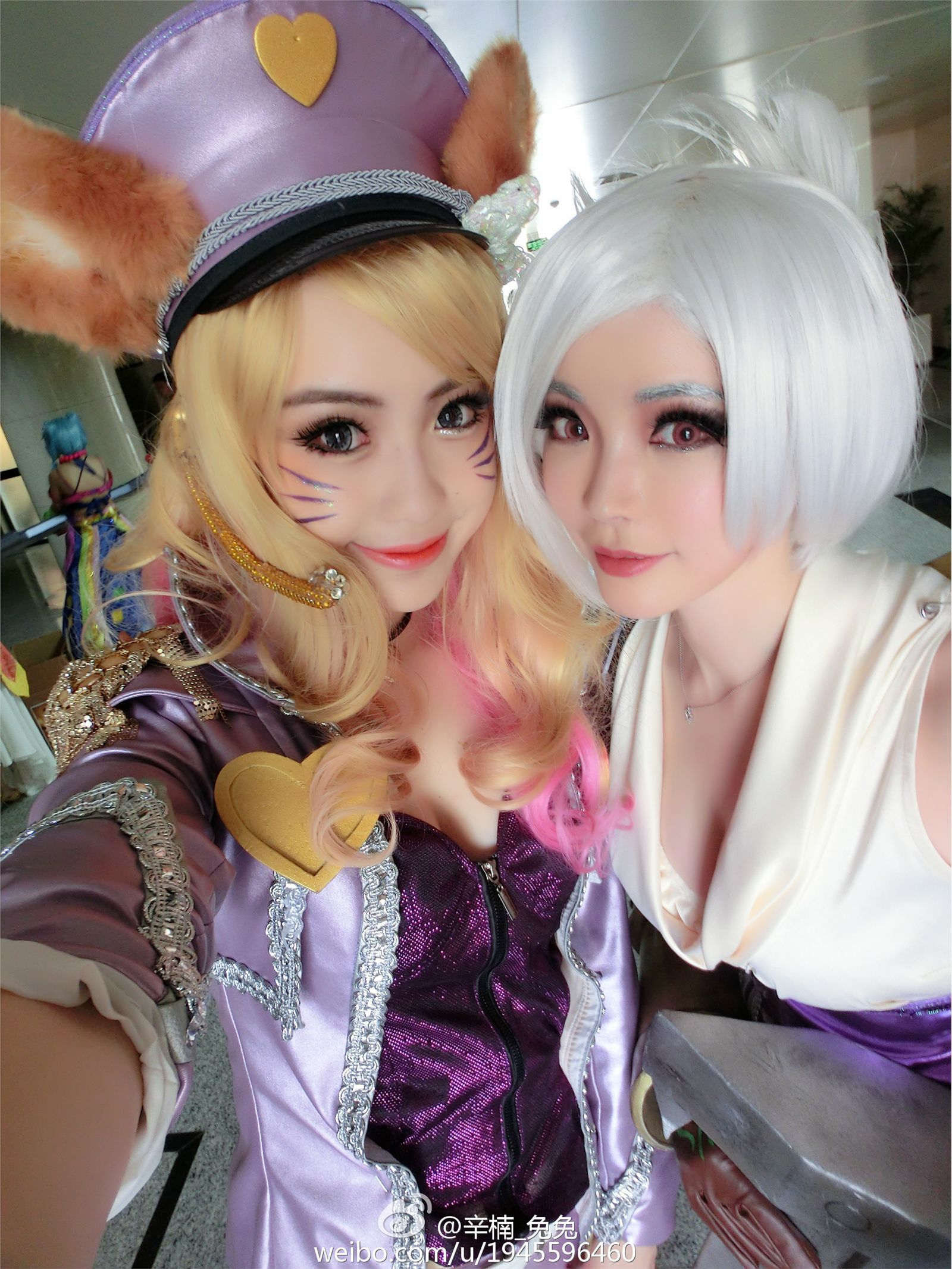 性感美女车模辛楠兔兔微博美图