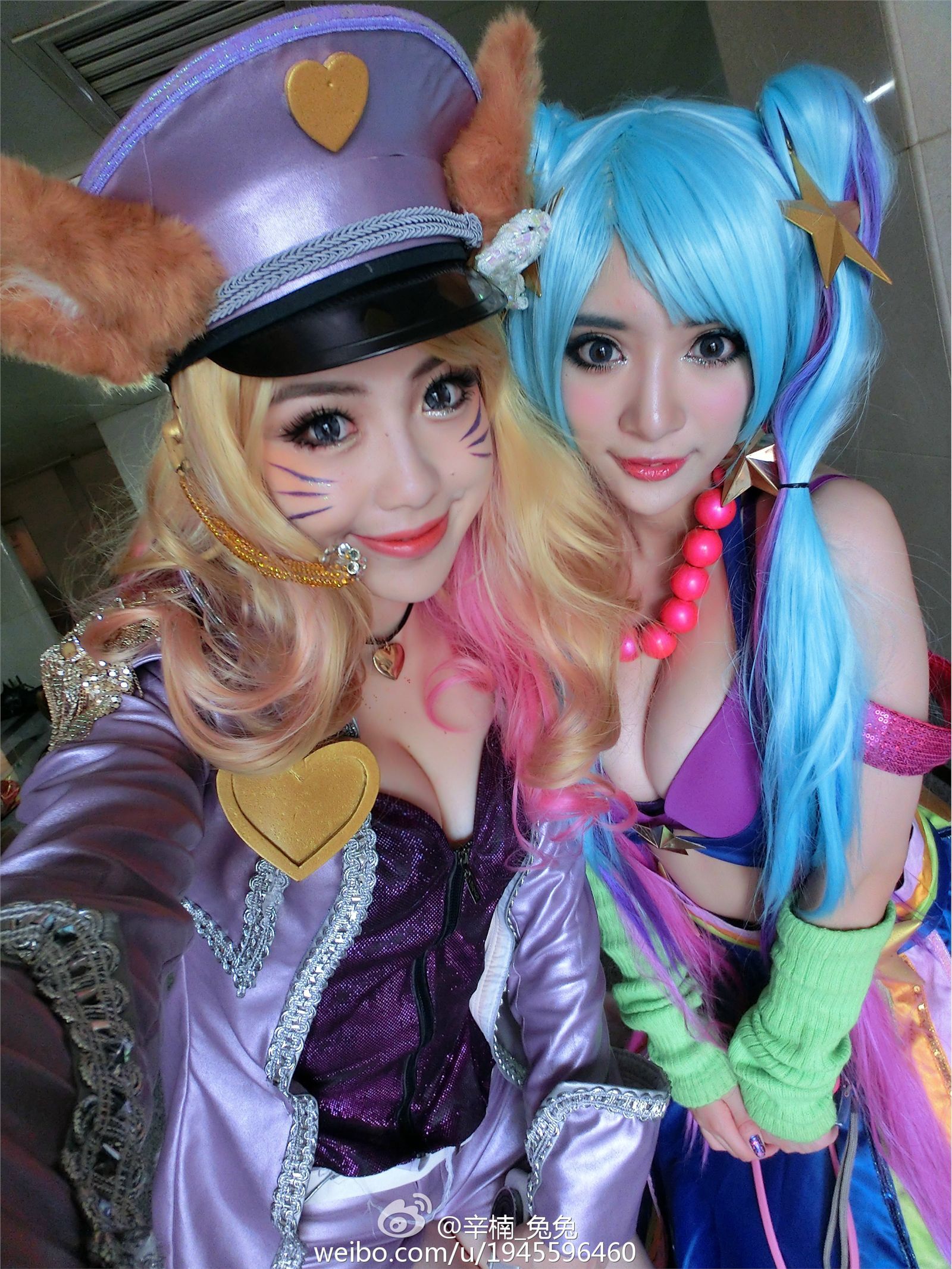 性感美女车模辛楠兔兔微博美图