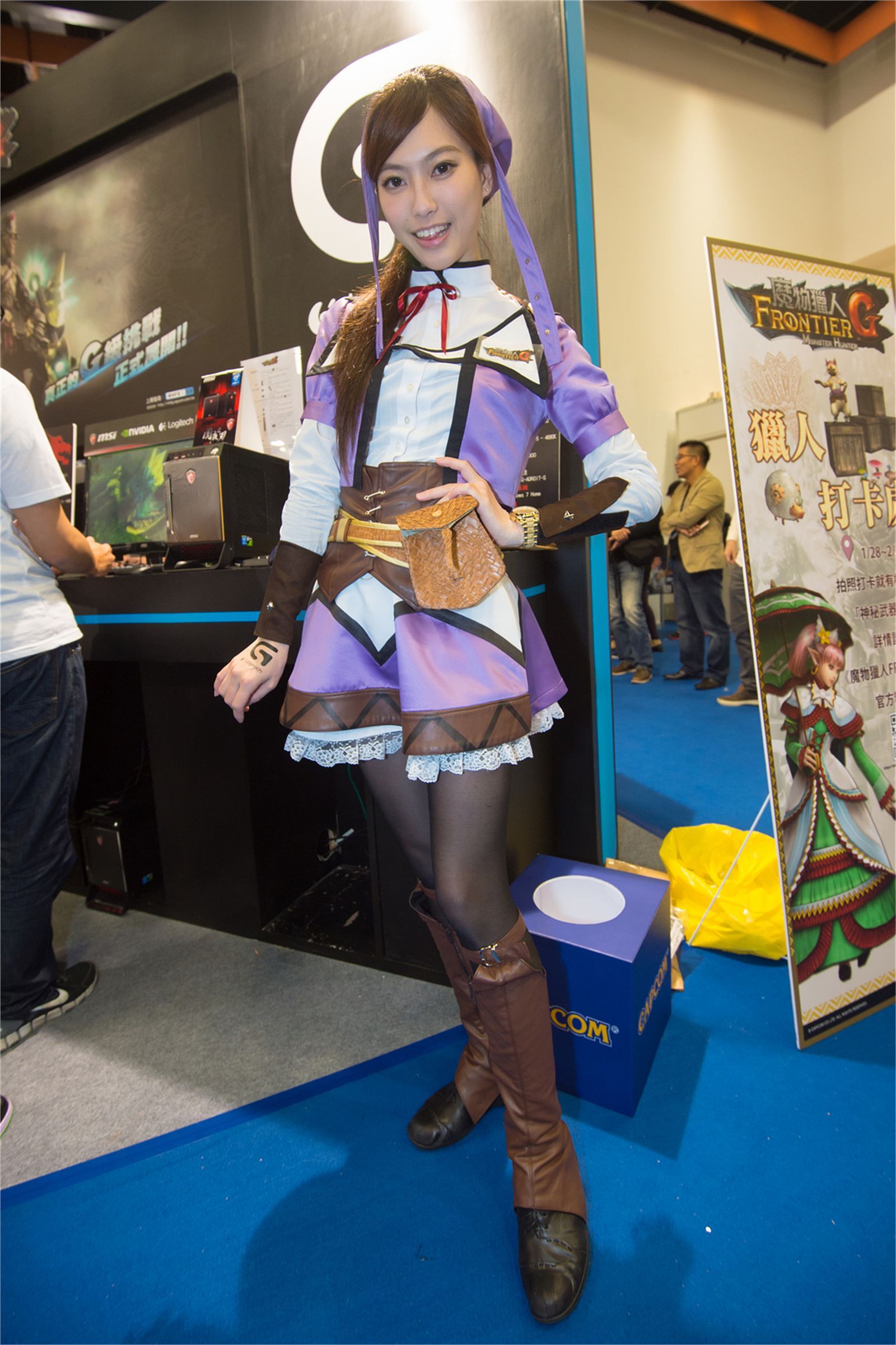 2015年台北国际电玩节萌萌SG