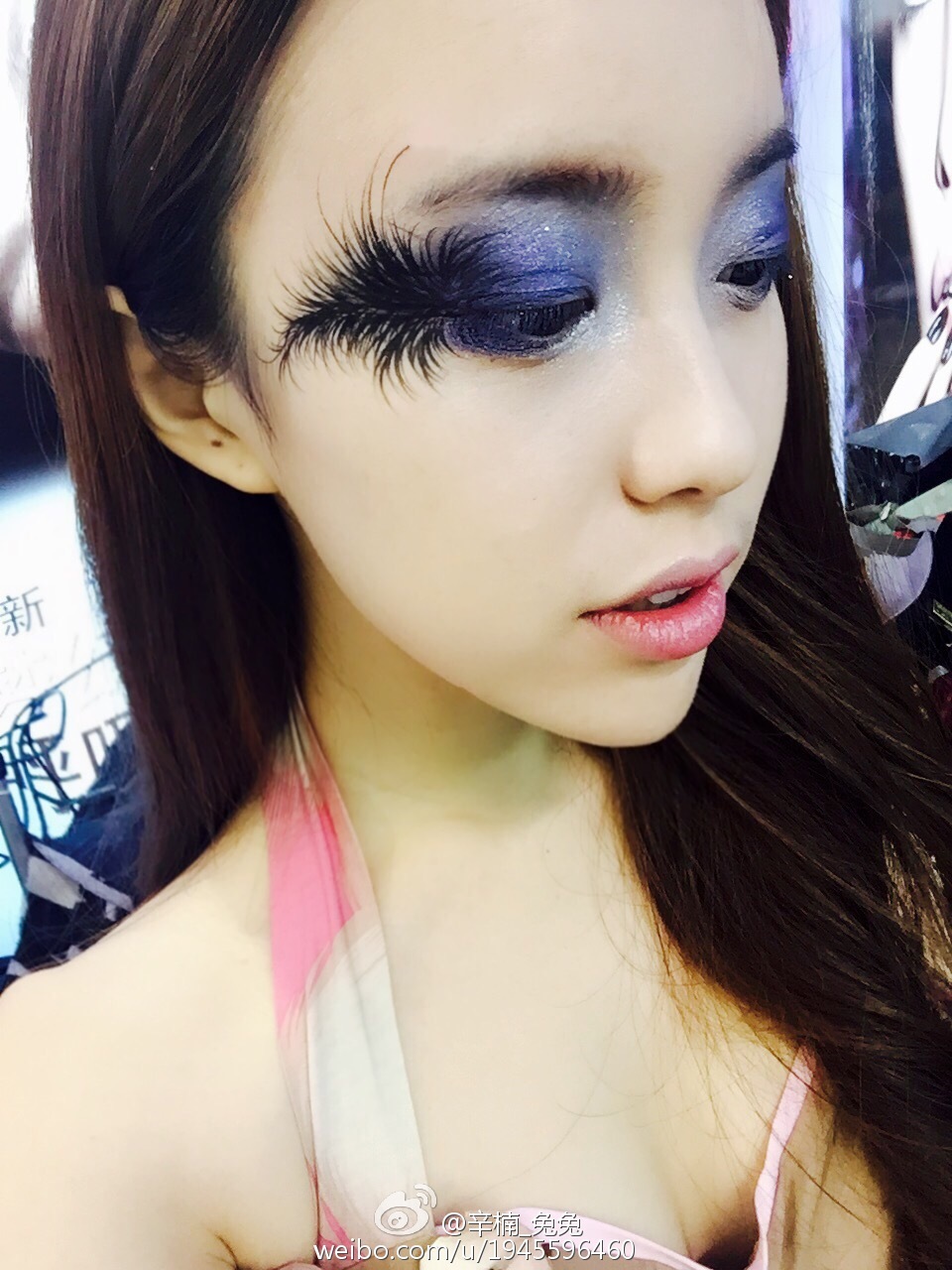 美女如云白衣美女车模辛楠兔兔微博图集