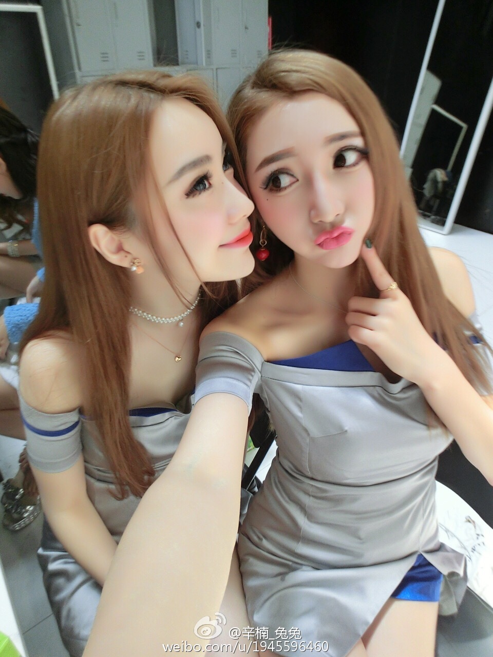 美女如云白衣美女车模辛楠兔兔微博图集