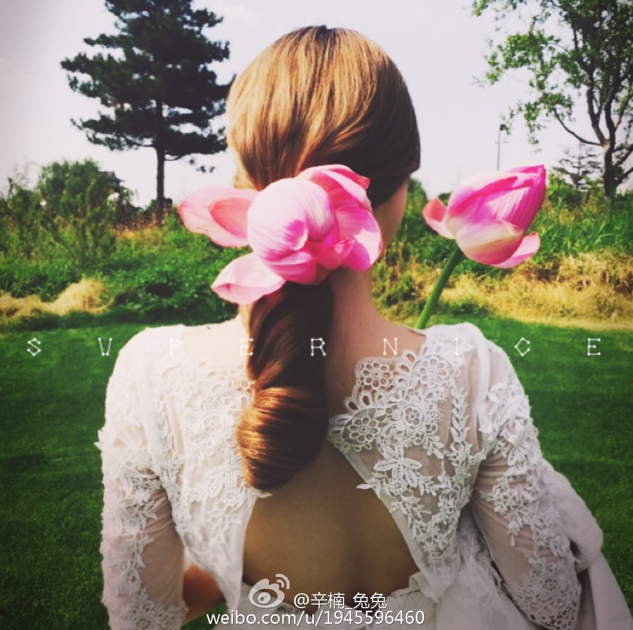 美女如云白衣美女车模辛楠兔兔微博图集2