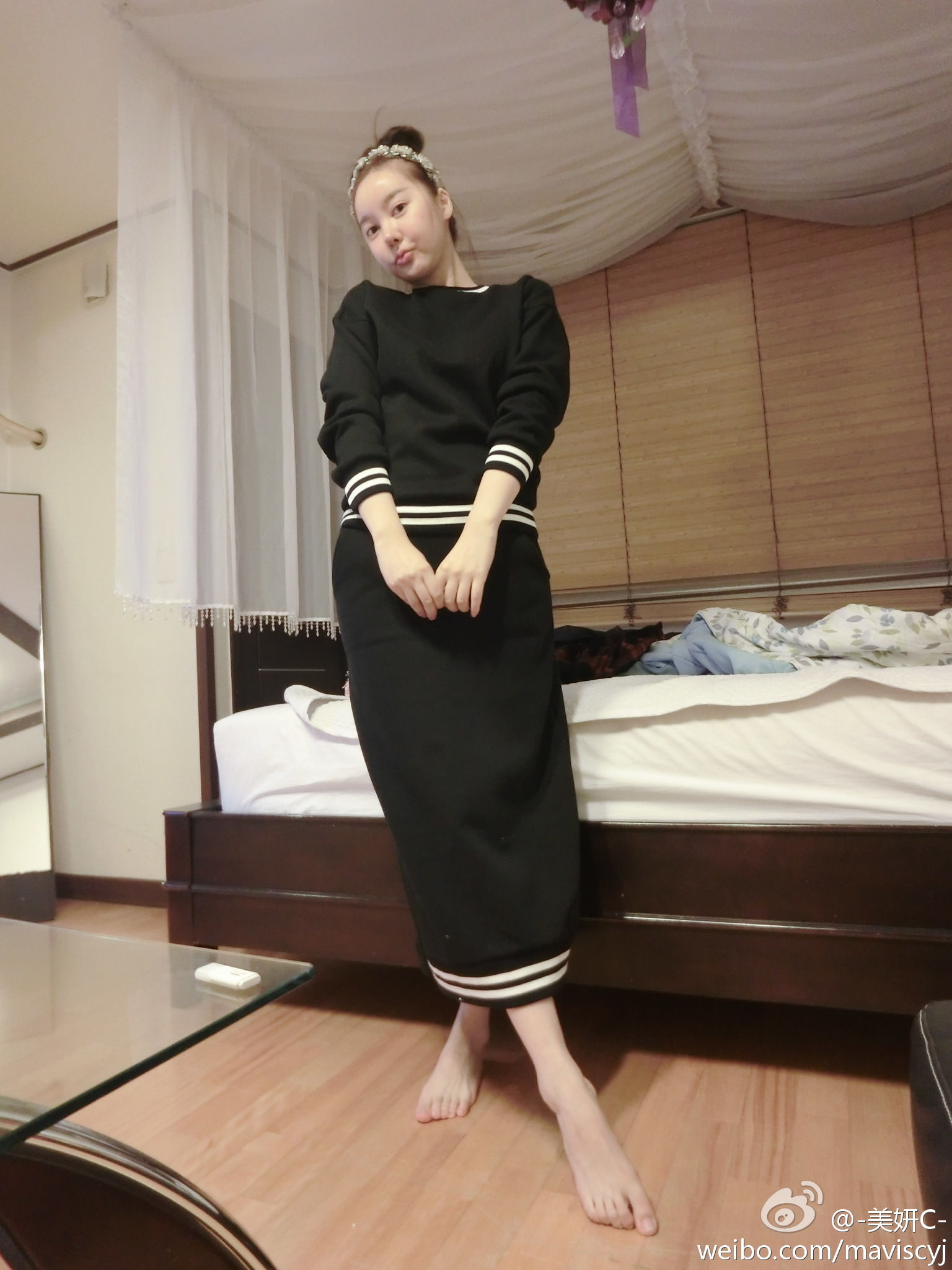 嗲囡囡新人女神chen美妍微博美图 1