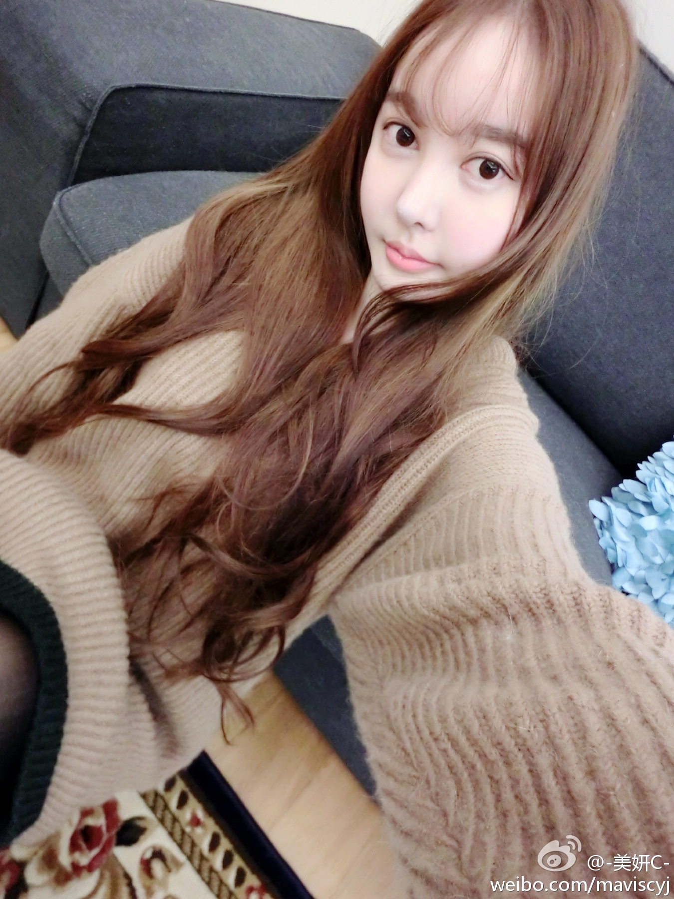 嗲囡囡新人女神chen美妍微博美图 1