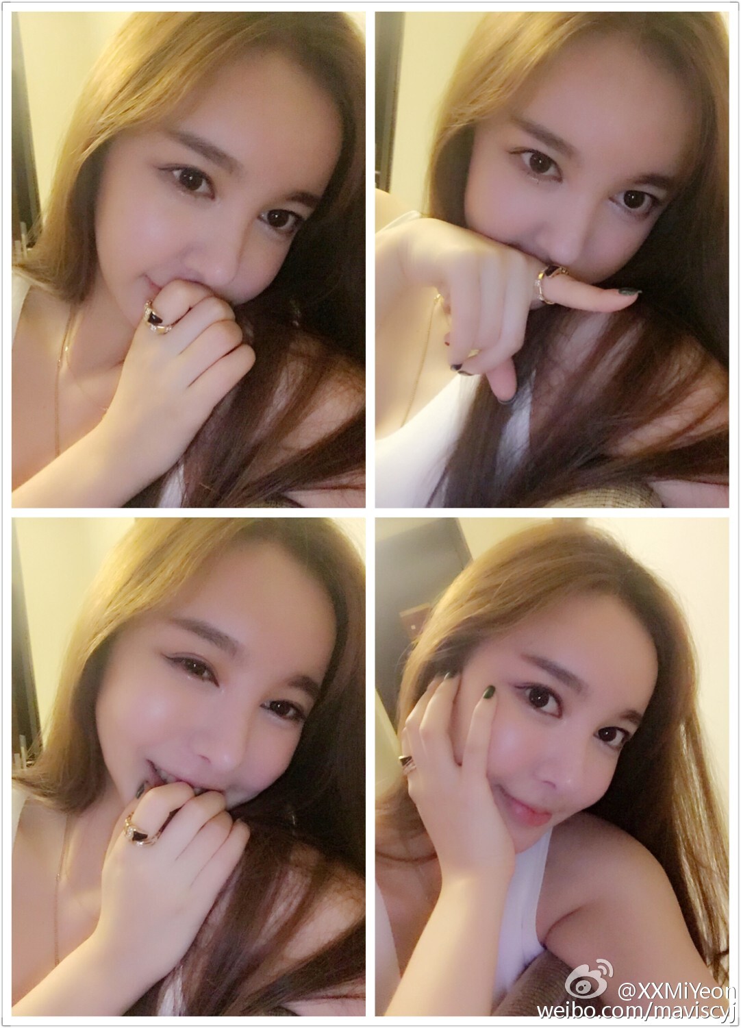 嗲囡囡新人女神chen美妍微博美图 2