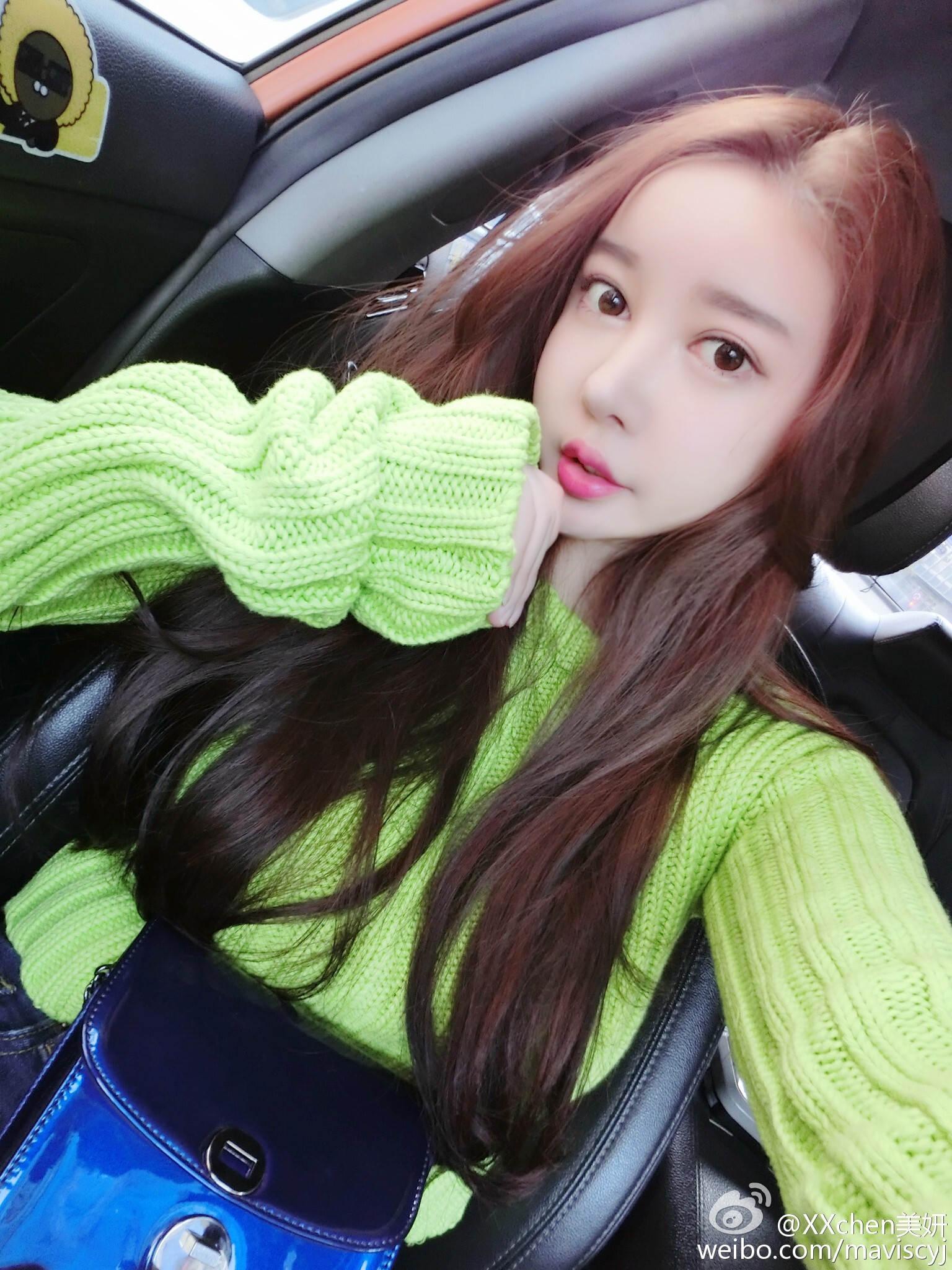 嗲囡囡新人女神chen美妍微博美图 2