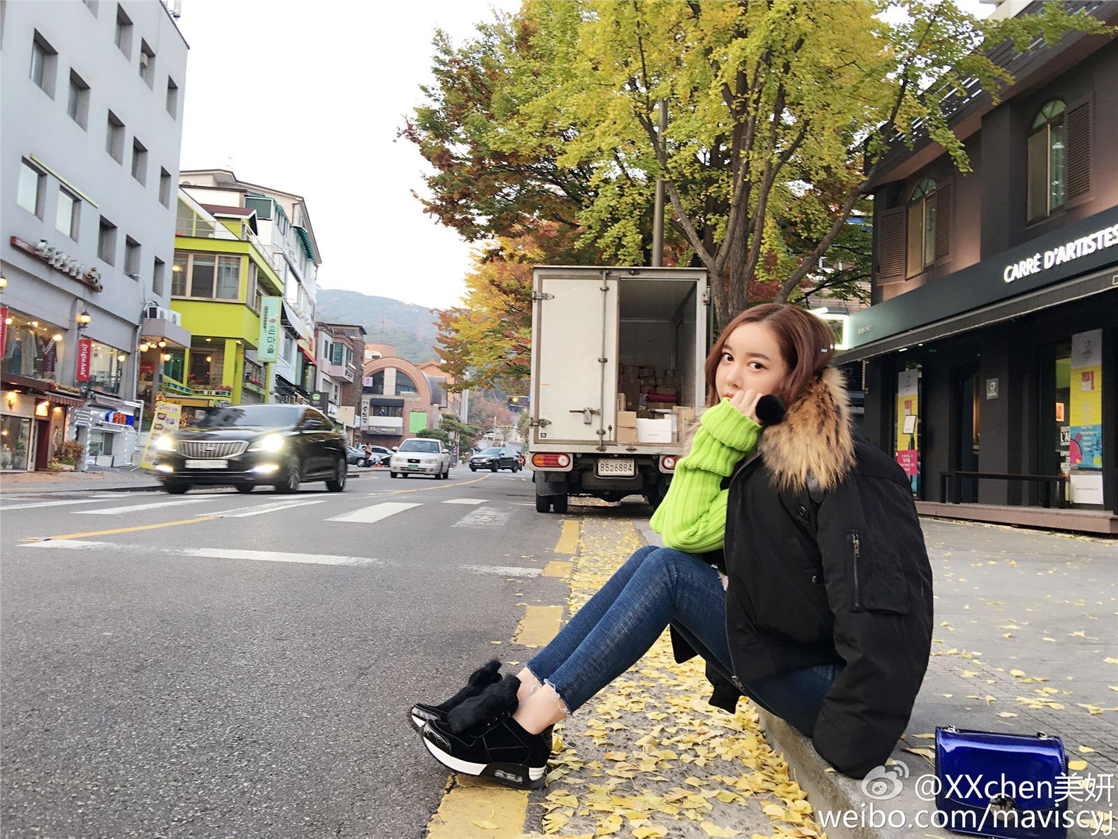 嗲囡囡新人女神chen美妍微博美图 2