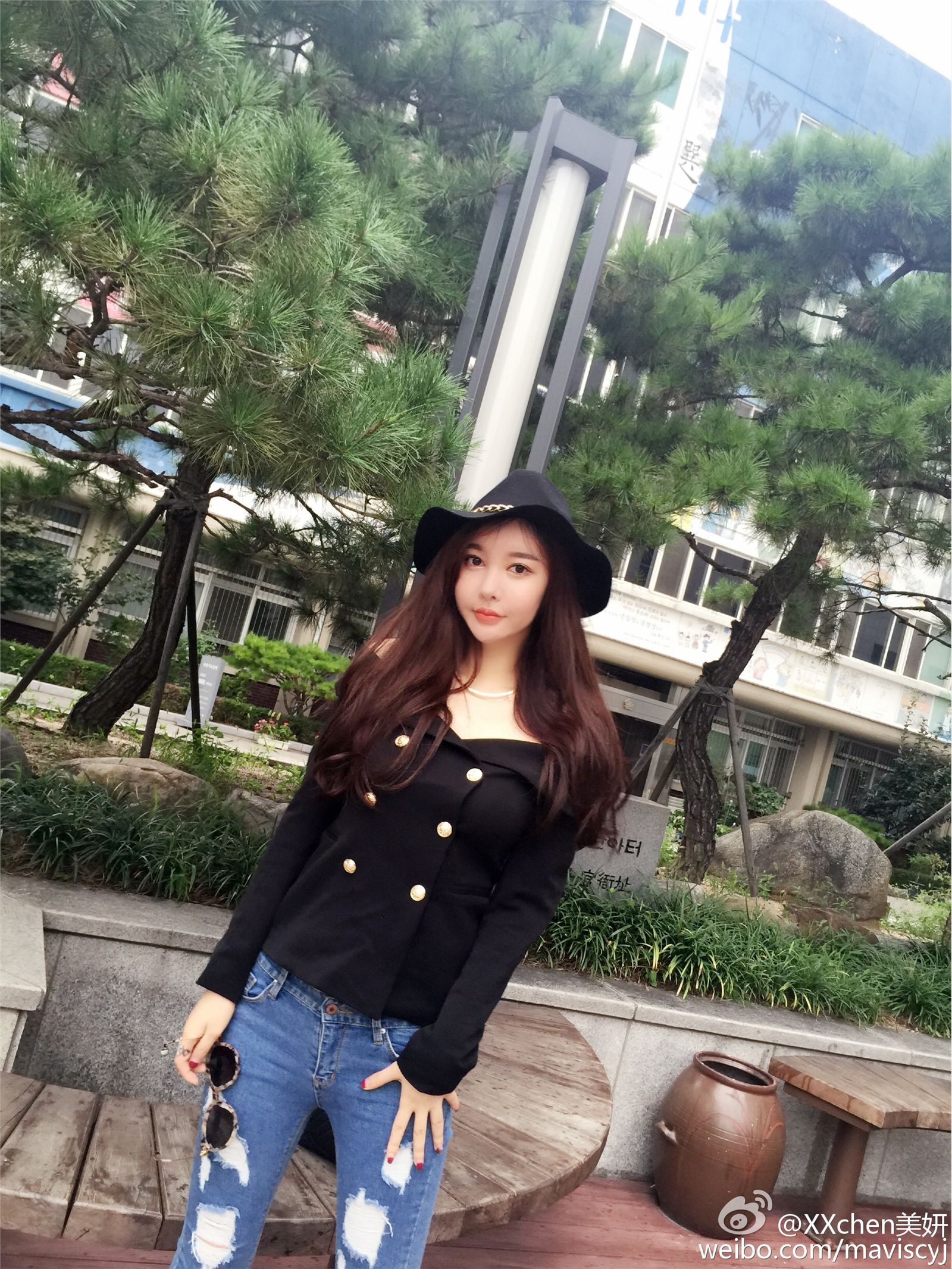 嗲囡囡新人女神chen美妍微博美图 2