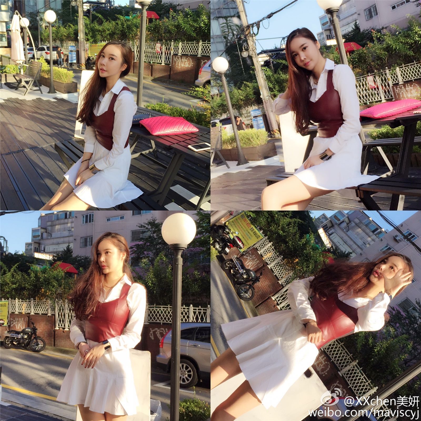 嗲囡囡新人女神chen美妍微博美图 2