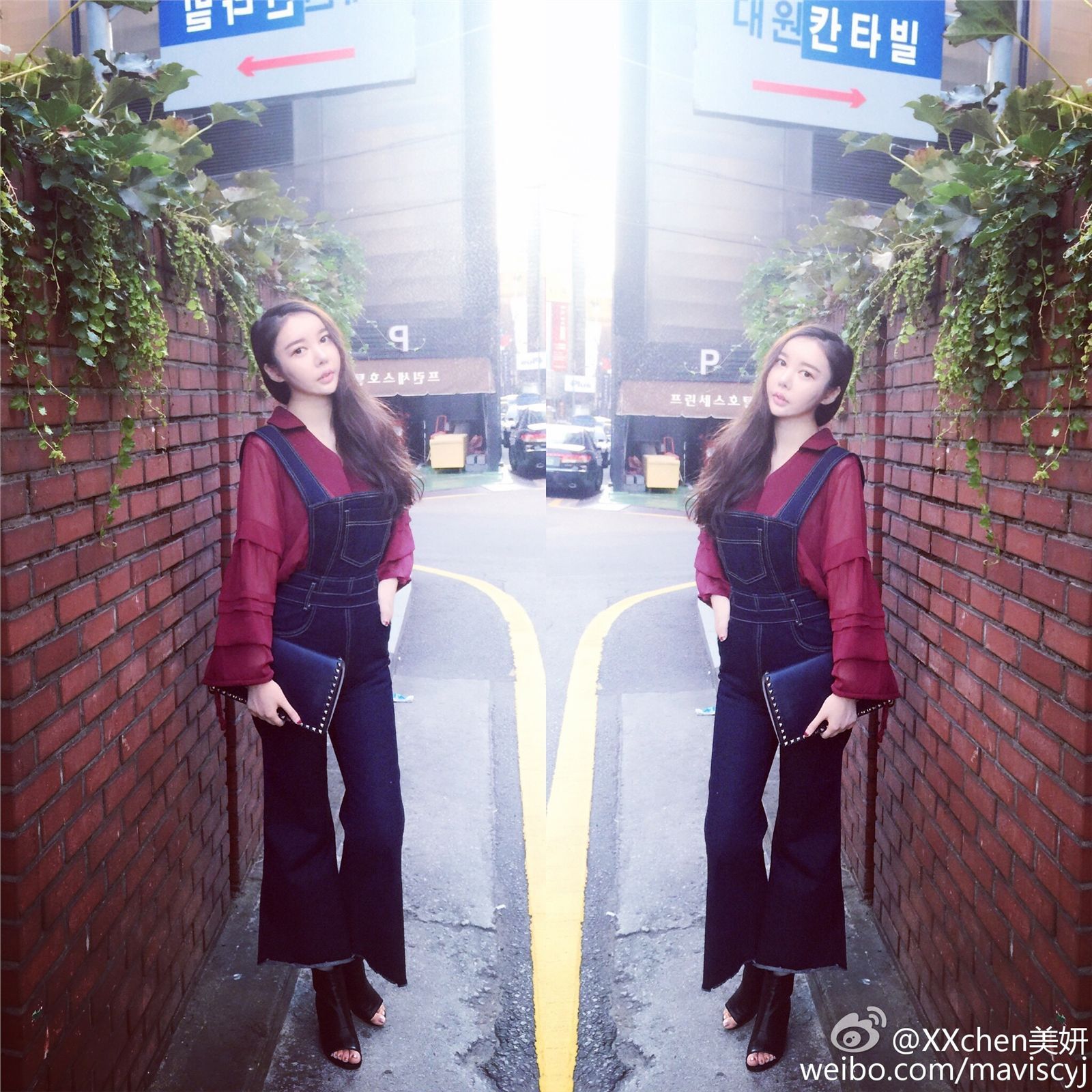 嗲囡囡新人女神chen美妍微博美图 2