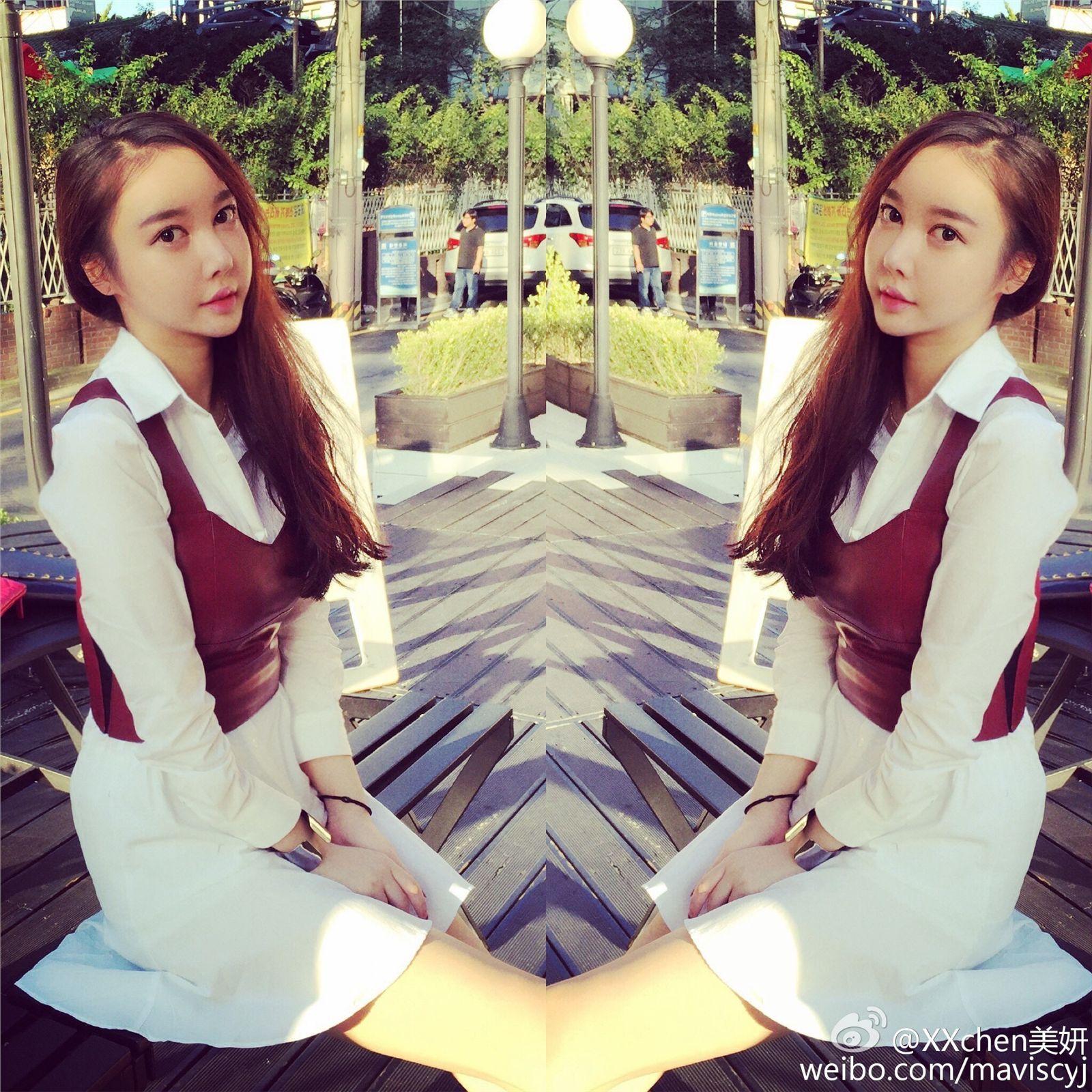 嗲囡囡新人女神chen美妍微博美图 2
