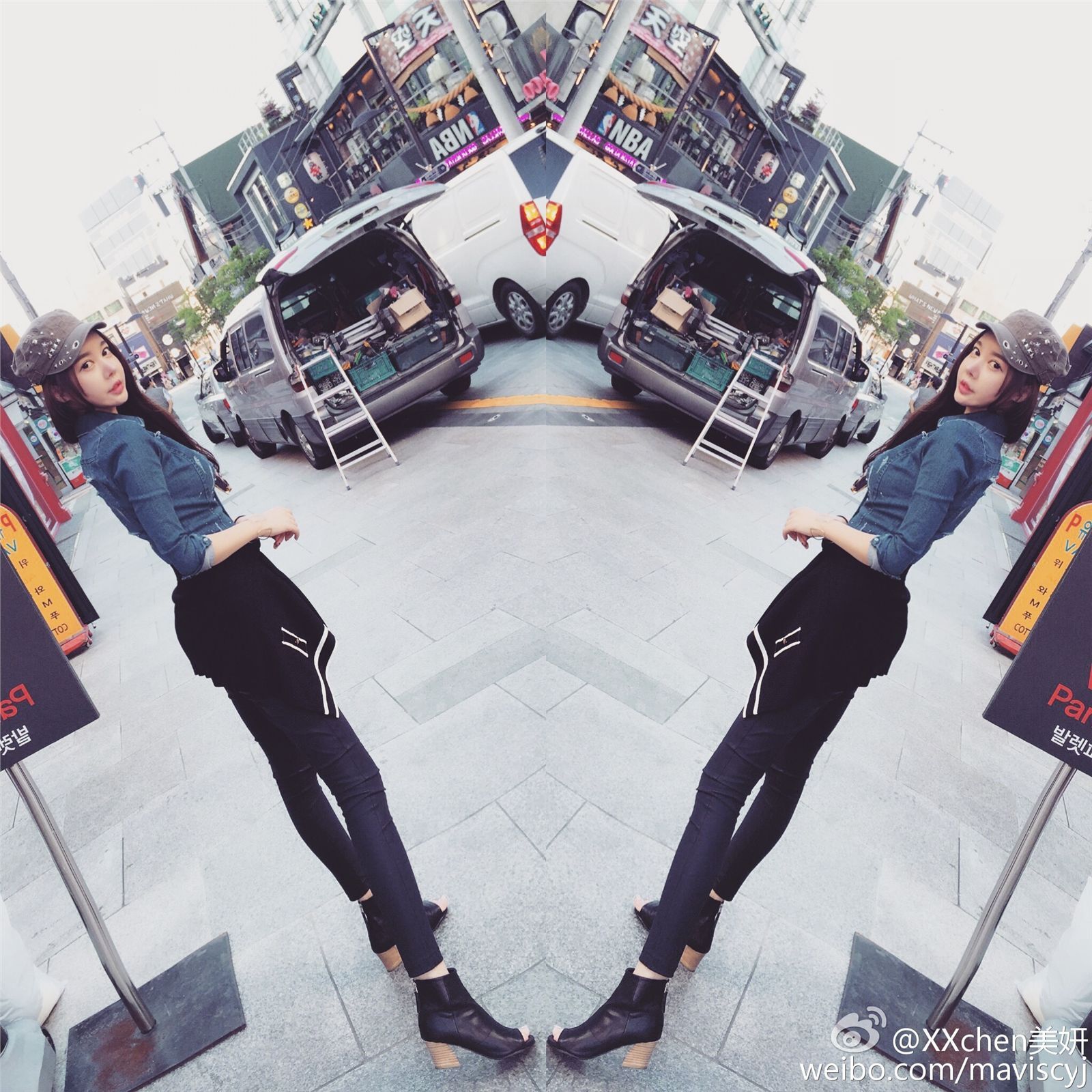 嗲囡囡新人女神chen美妍微博美图 2